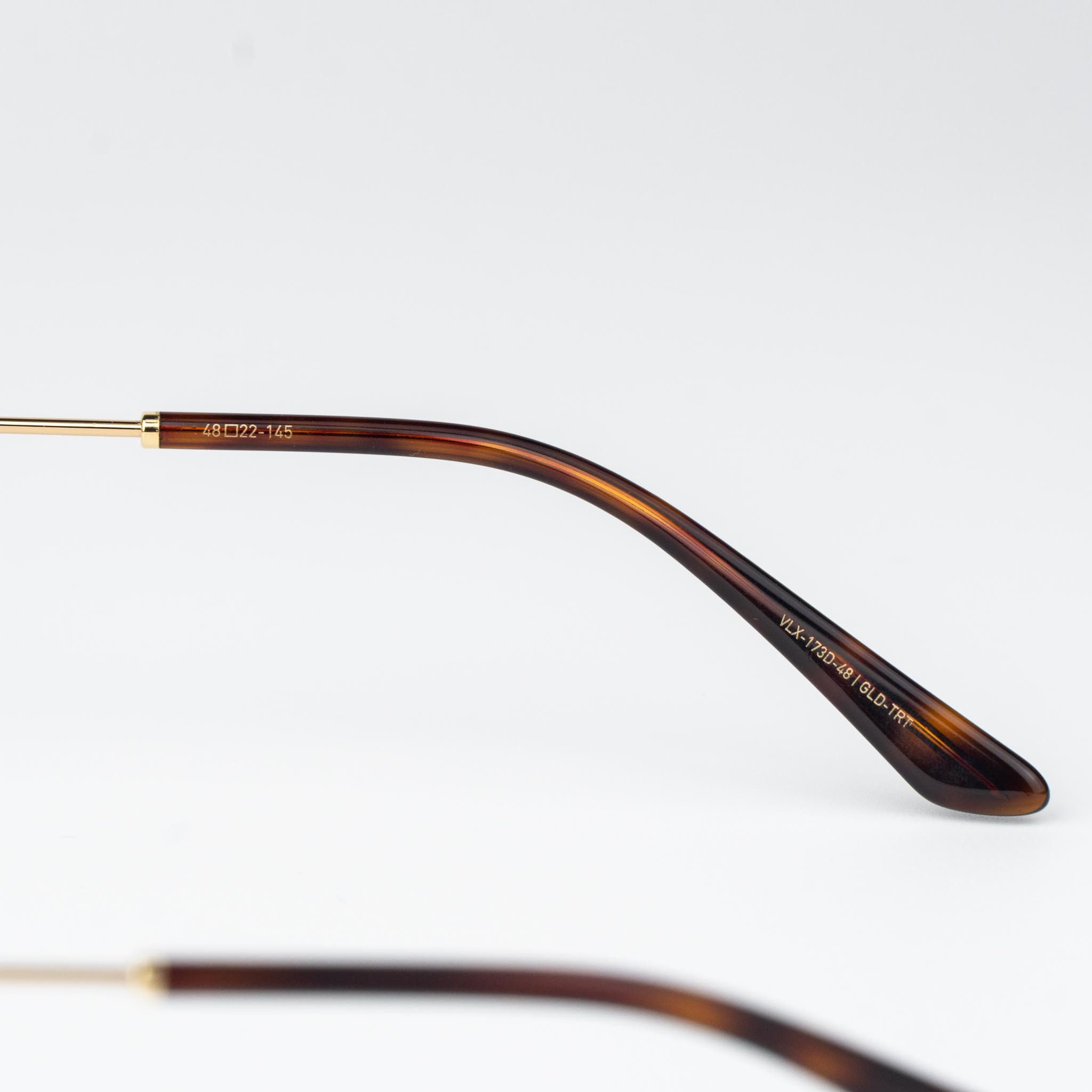 Valentino Valentino Women Eyeglasses Gold Round VLX-173 D Size ONE SIZE - 8 Thumbnail