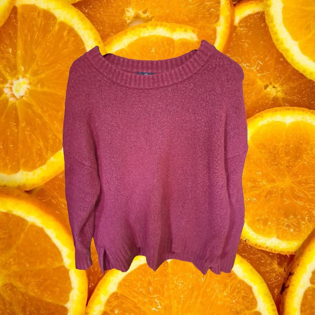 J.Crew J. Crew Maroon Marled Crew Neck Sweater Size Medium Size US M / EU 48-50 / 2 - 1 Thumbnail