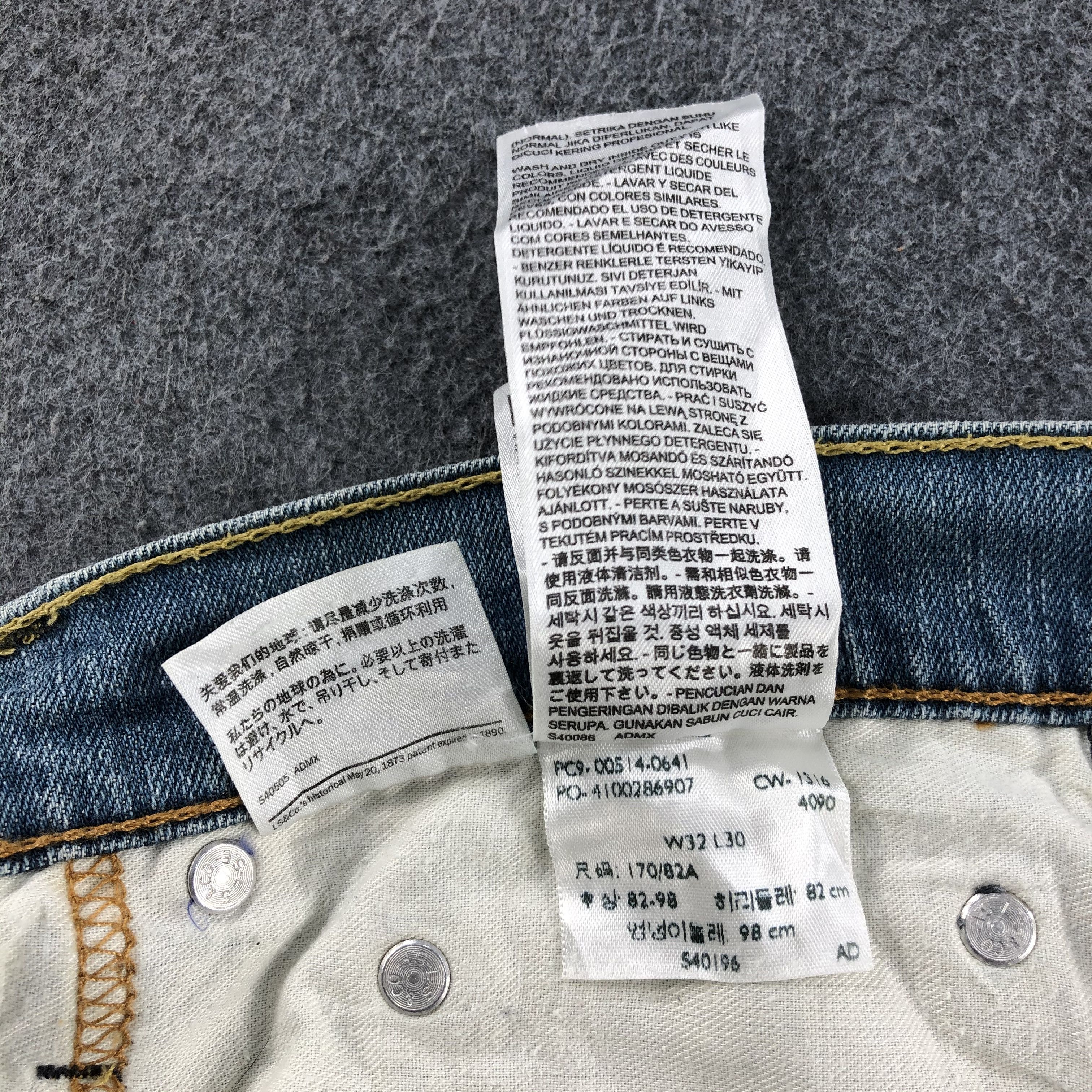 Levi's Vintage Levis Jeans Lot 514 Stone Wash Denim-J1053 Size US 33 - 11 Thumbnail