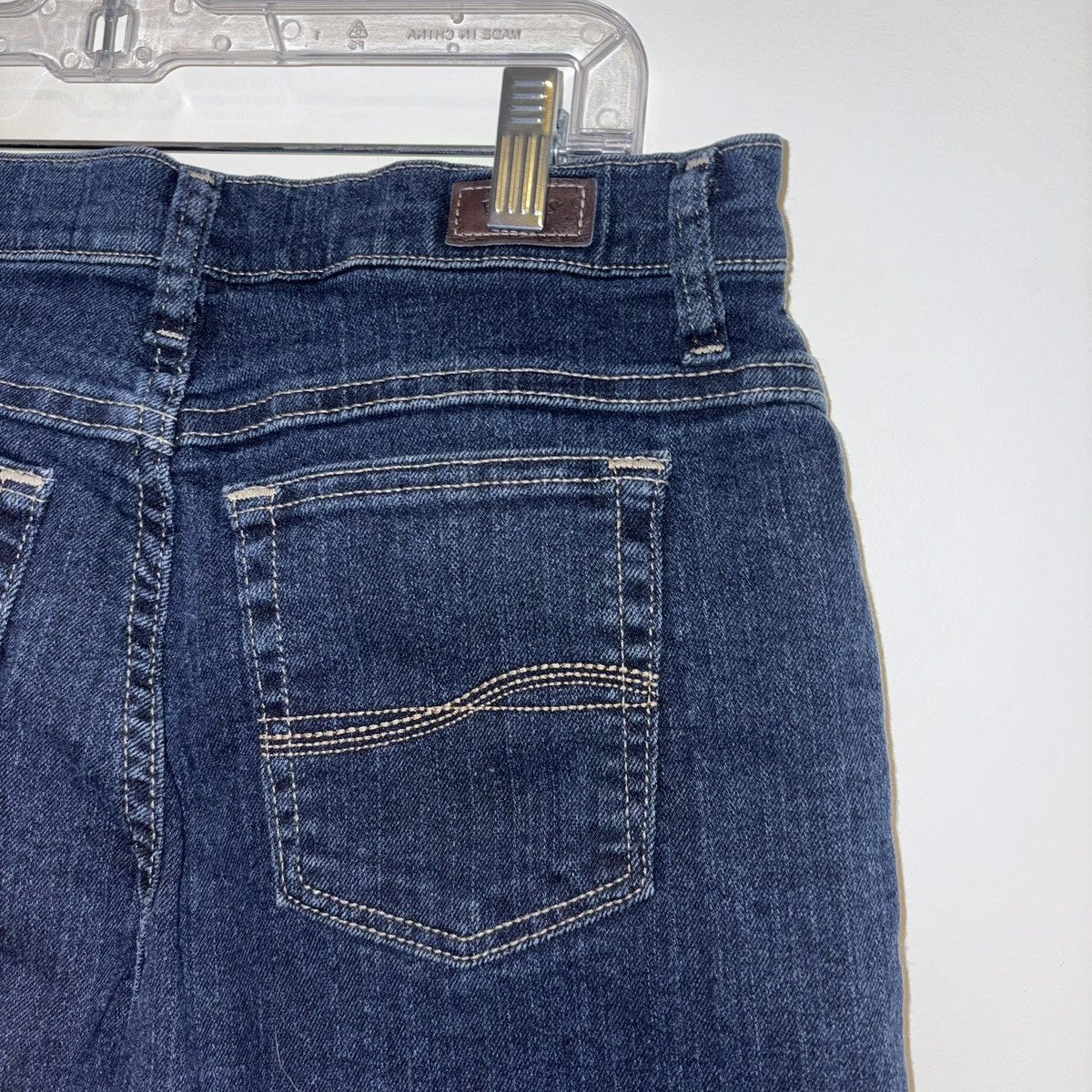 Lee Riders by Lee Relaxed Fit Straight Leg Blue Jeans Size 28" / US 6 / IT 42 - 5 Thumbnail