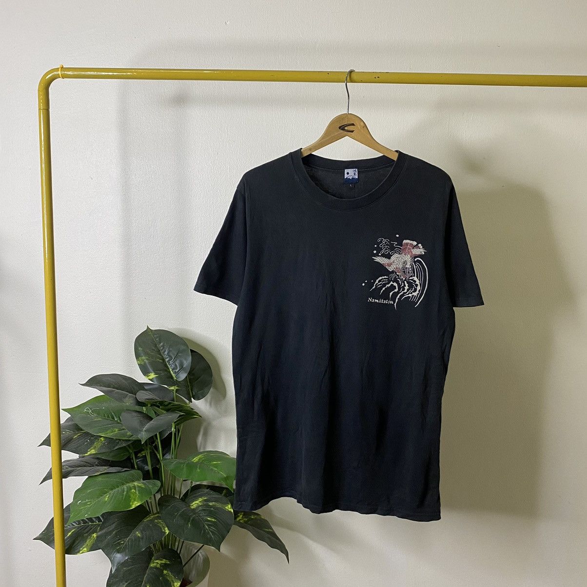 Ed Hardy × Japanese Brand Namimatsu Japan Sukajan Ed Hardy Karakuri Tamashii Style Tee Size US M / EU 48-50 / 2 - 6 Thumbnail