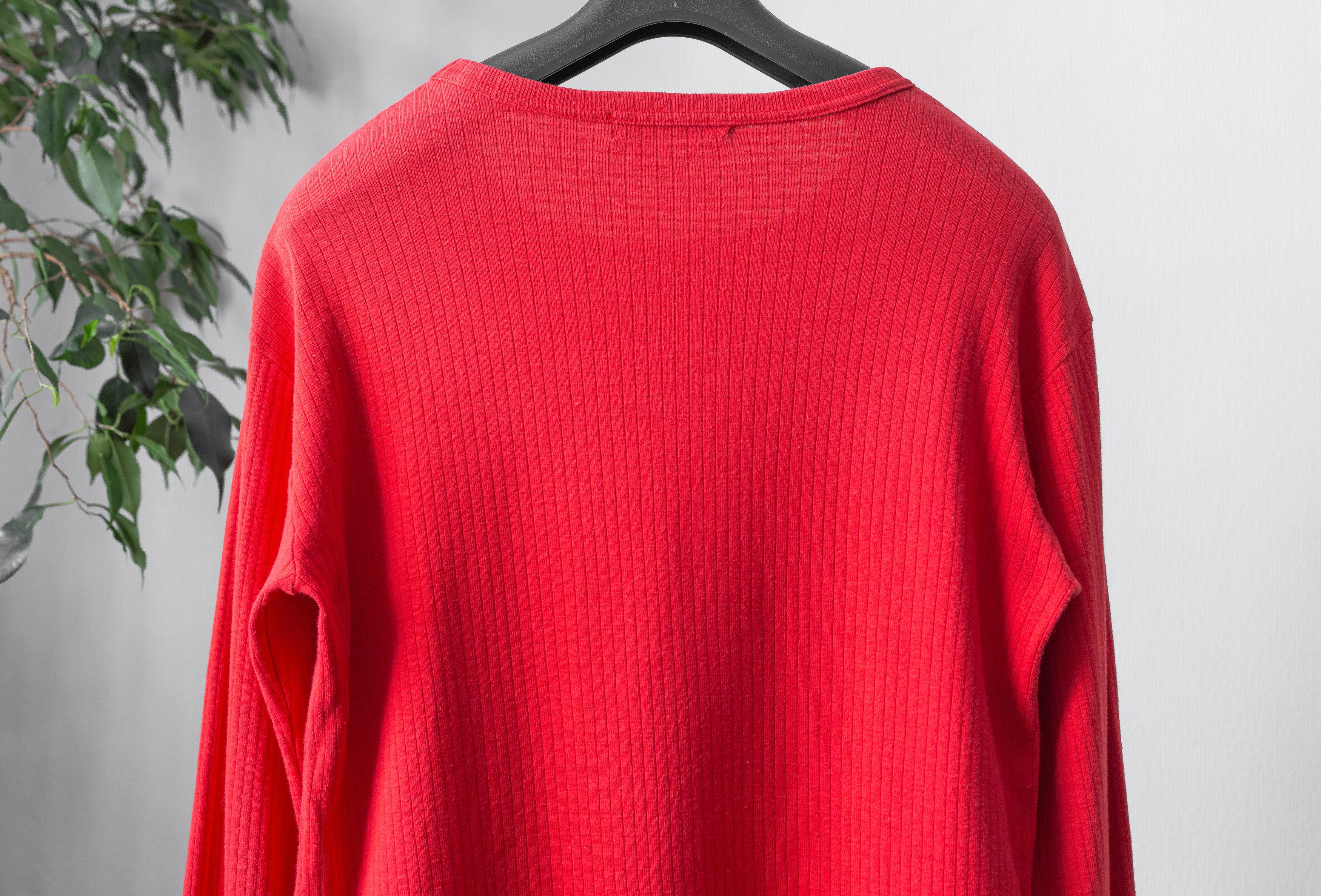 Yohji Yamamoto 1997AW cotton rib longsleeve Size US M / EU 48-50 / 2 - 4 Thumbnail
