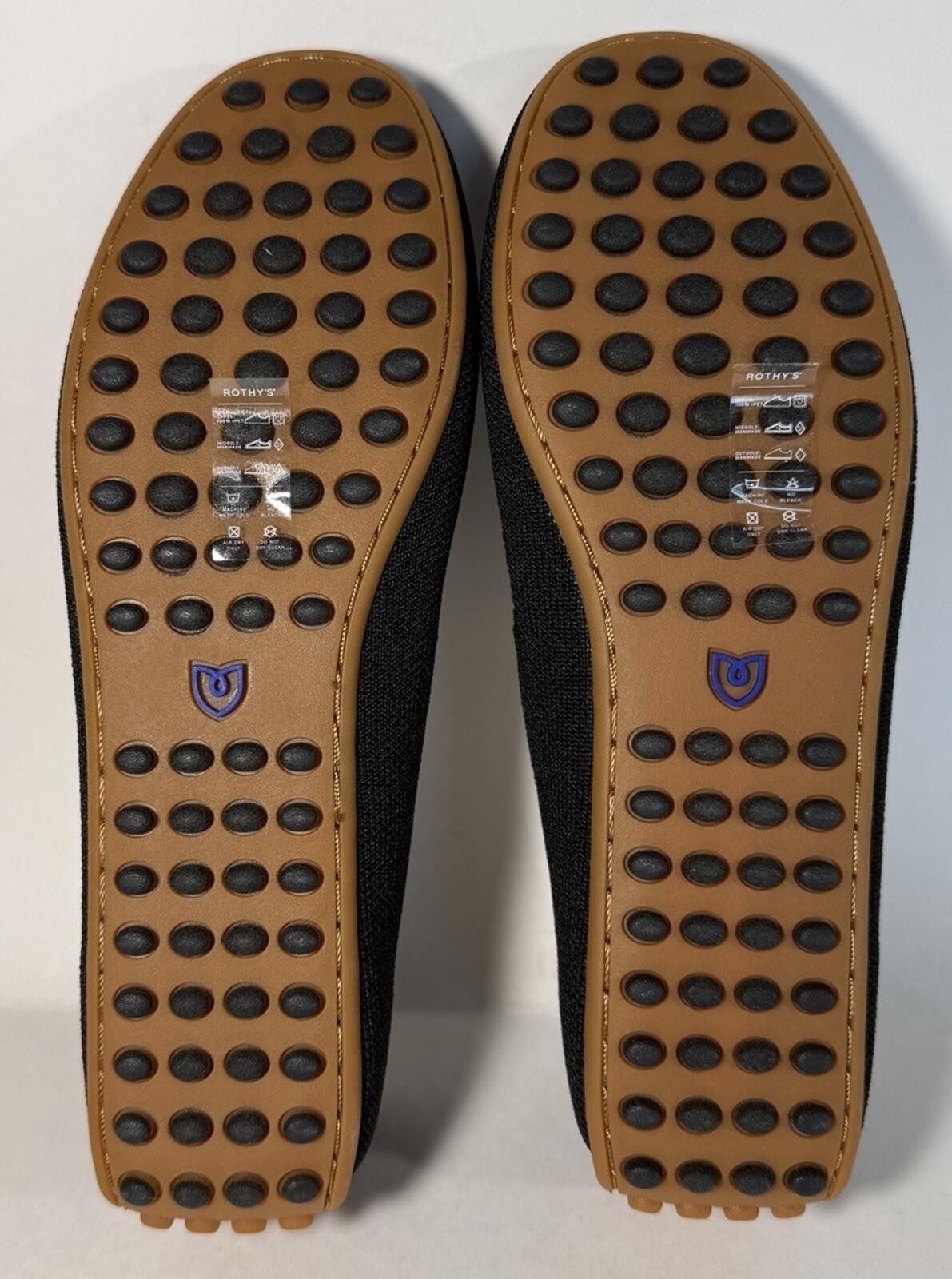 Rothy's ROTHY'S The Daily Driver Loafers 303-001 Black Pegged Outsol Size US 7.5 / IT 37.5 - 5 Thumbnail