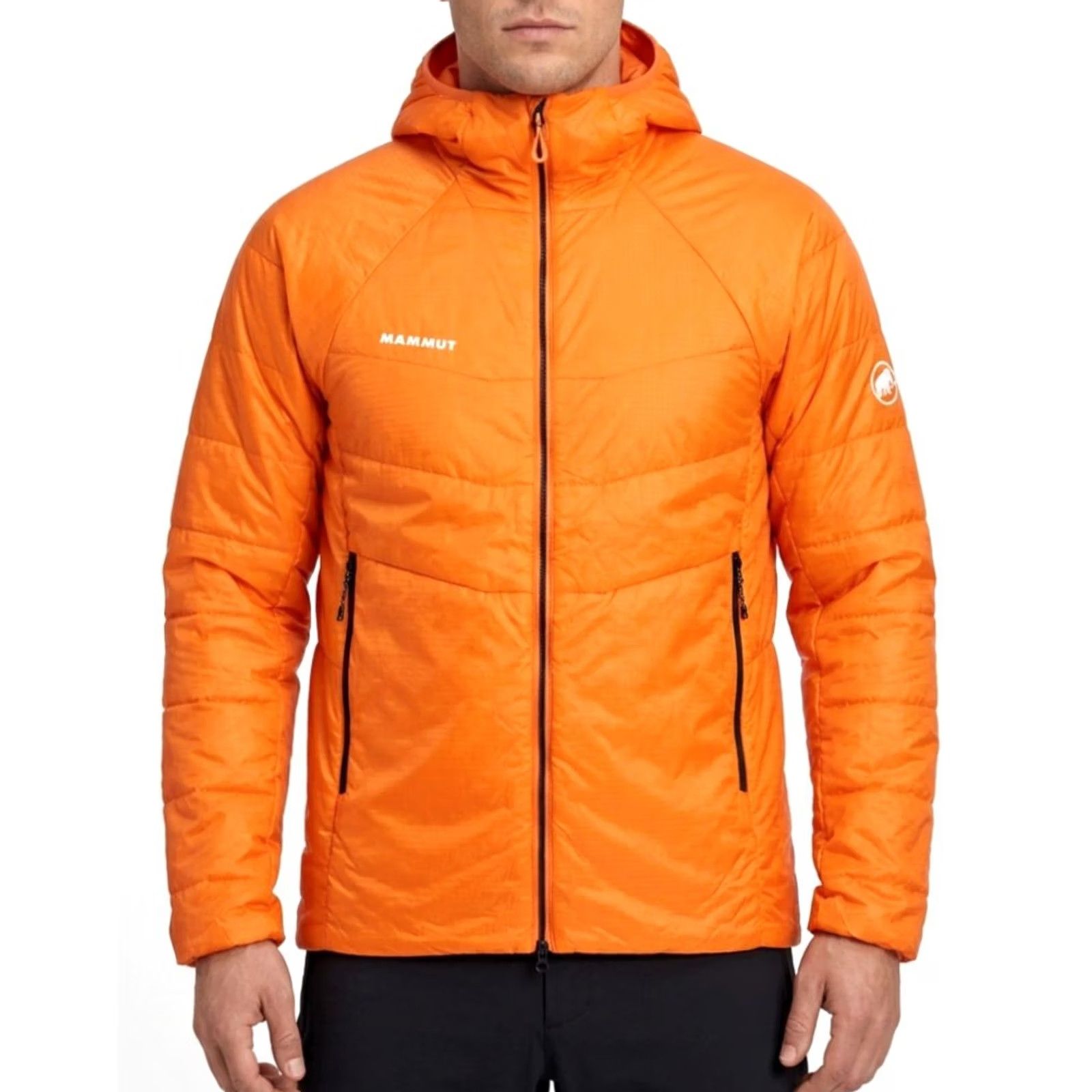 Mammut Mammut Eigerjoch Light IN Hooded Jacket Men XL MJ6582 Jacket Mens XL Orange Authentic Outdoor Clothing Size US XL / EU 56 / 4 - 2 Thumbnail