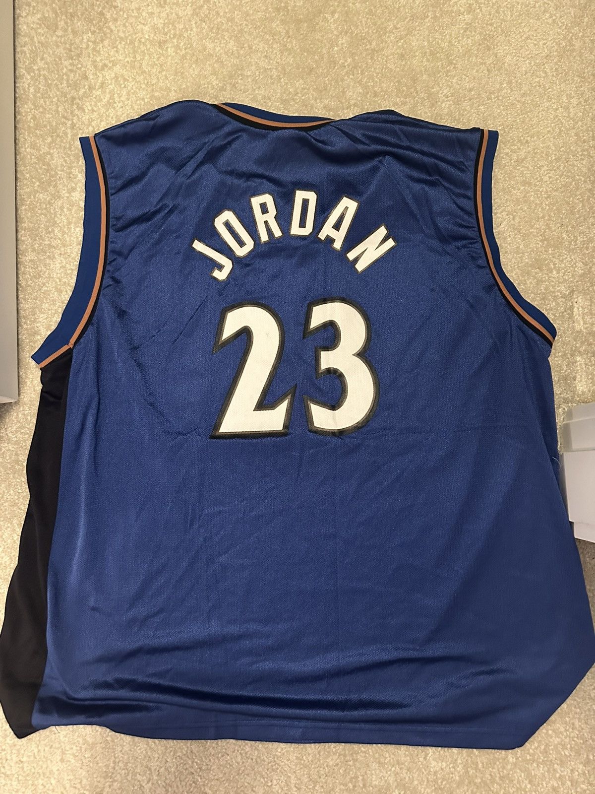 Champion × NBA Jordan Wizards Champion Jersey Size US XL / EU 56 / 4 - 2 Thumbnail