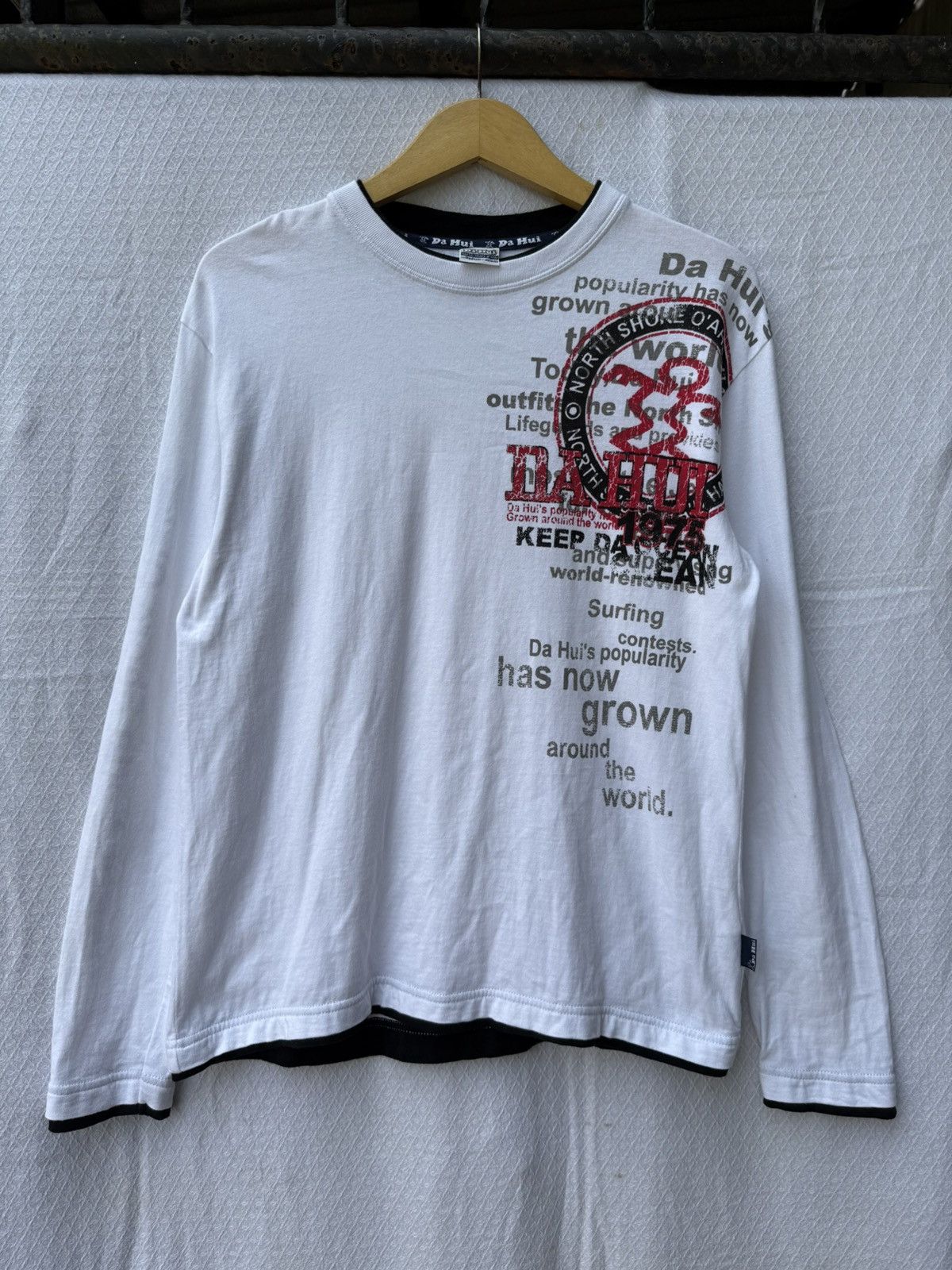 Hysteric Glamour Vampire Da Hui Poem Layered Longsleeve Size US L / EU 52-54 / 3 - 1 Thumbnail