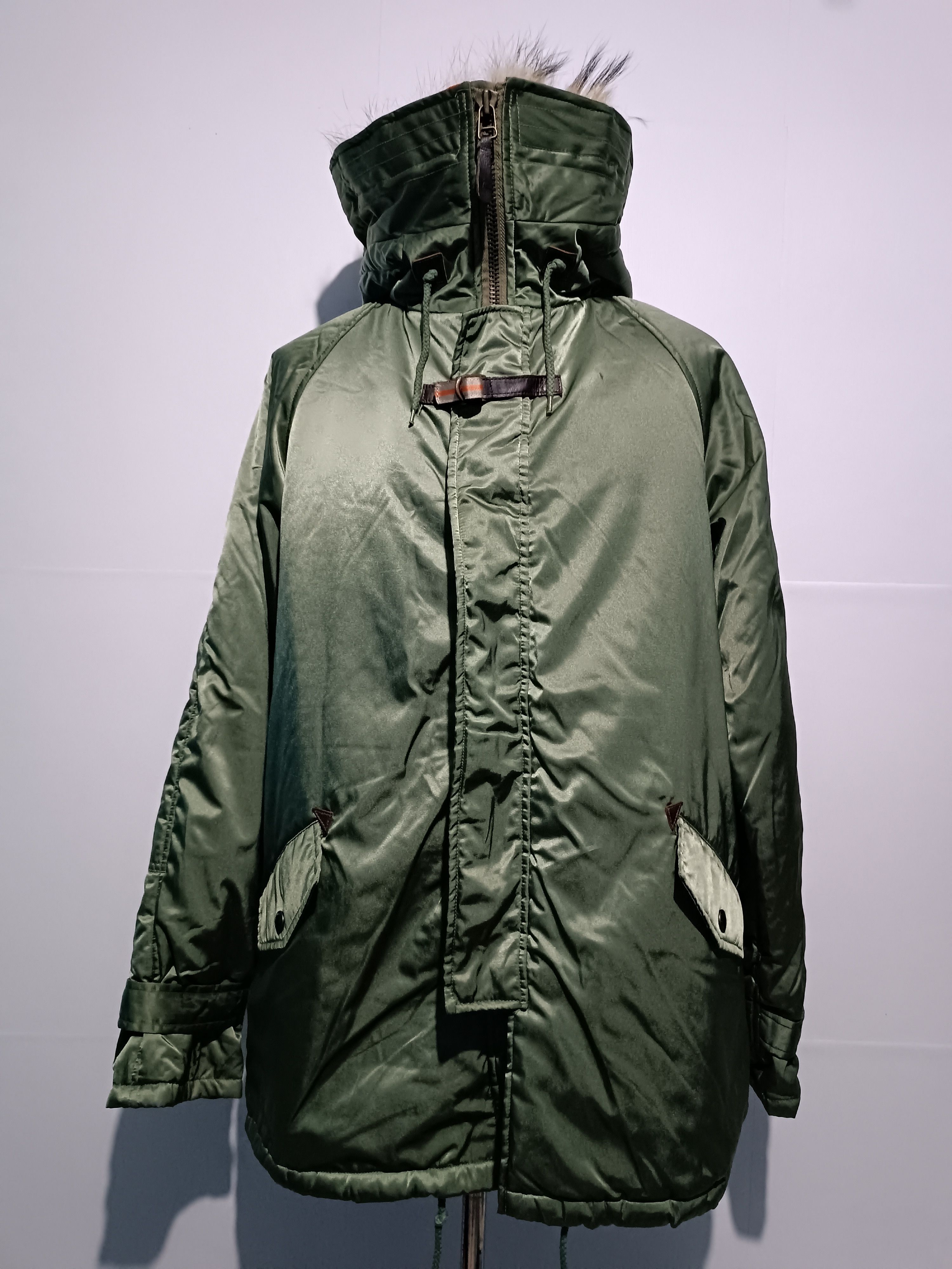 Japanese Brand Japanese Brand Parka N 3 B Streetwear Militery Size US L / EU 52-54 / 3 - 5 Thumbnail