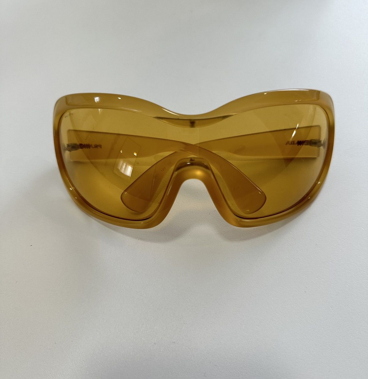 Prada Prada FW11 Illusion oversized shield sunglasses | Grailed display picture 1