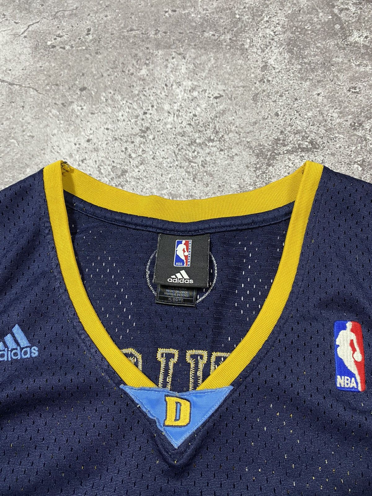 NBA Vintage Adidas DENVER NUGGETS #15 Anthony NBA jersey Size US XL / EU 56 / 4 - 4 Thumbnail