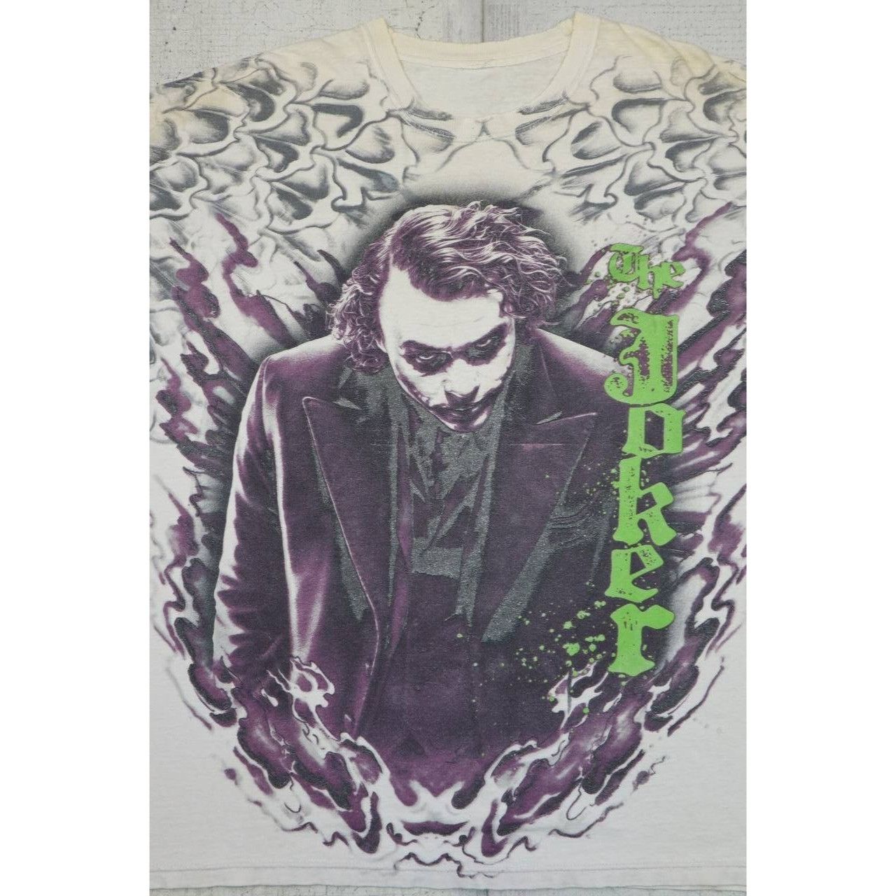 Vintage Vtg Batman The Dark Knight Heath Ledger The Joker Sz 2XL Size US XXL / EU 58 / 5 - 3 Thumbnail