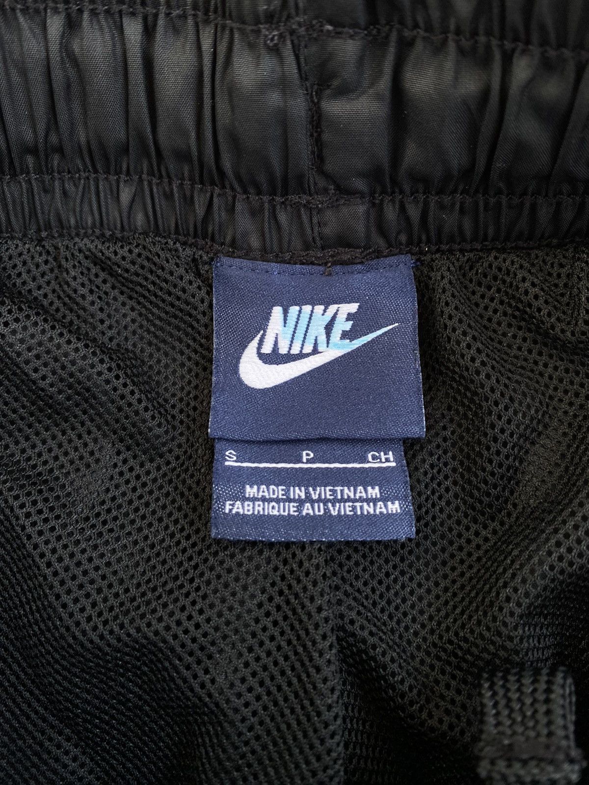 Nike Vintage Y2K Nike Nylon Baggy Drill Swoosh Oversized Pants Size US 31 - 12 Thumbnail