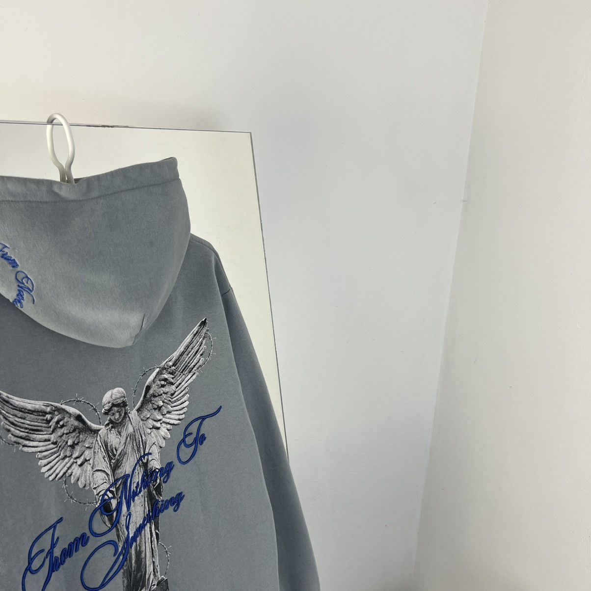 Hoodrich Hoodrich Angel Statue Big Logo Drill Style Hoodie Size US M / EU 48-50 / 2 - 3 Thumbnail