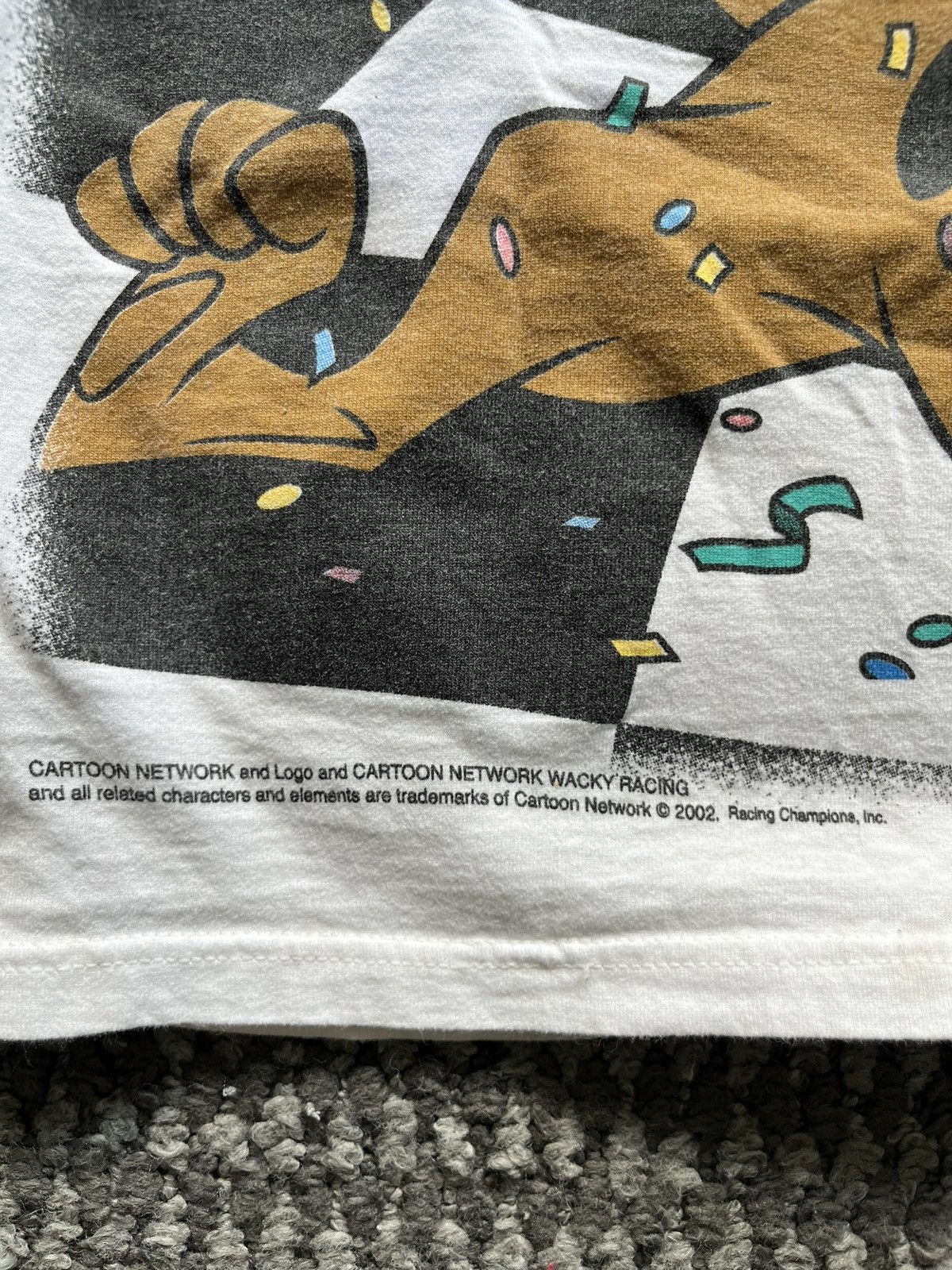 Cartoon Network × Fruit Of The Loom × Vintage Vintage 2002 Scooby-Doo Wacky Racing Cartoon Tee Size US M / EU 48-50 / 2 - 5 Thumbnail