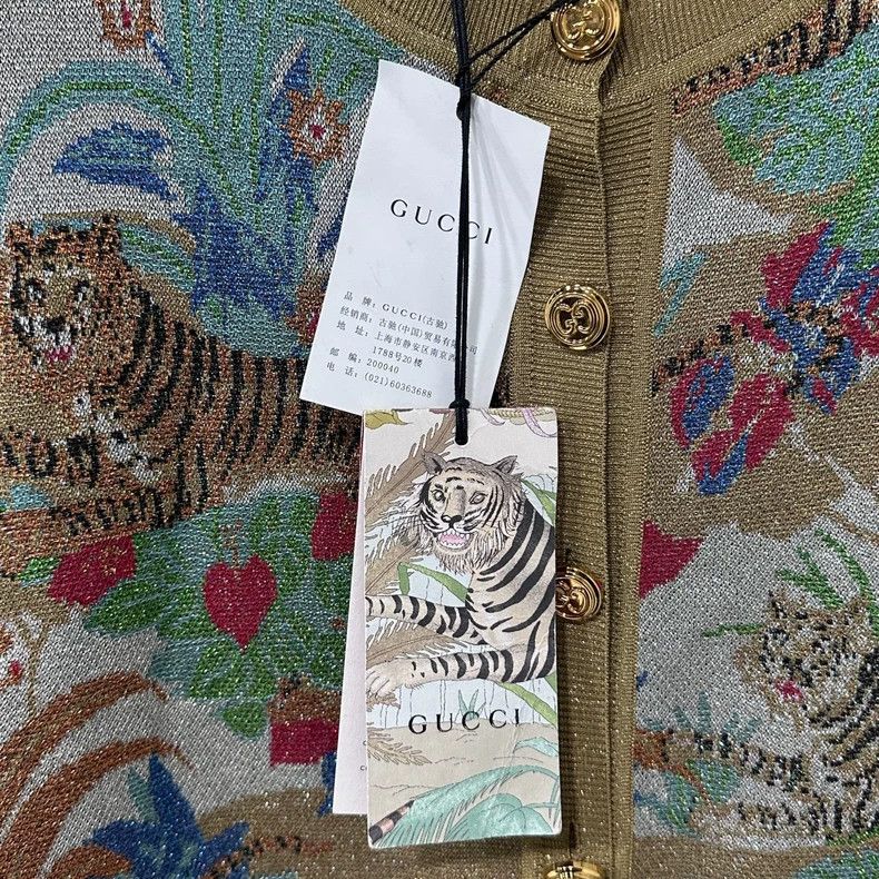 Gucci Gucci Xiashanhu knitted cardigan sweater 2504-Nextarrow Size US XS / EU 42 / 0 - 4 Thumbnail