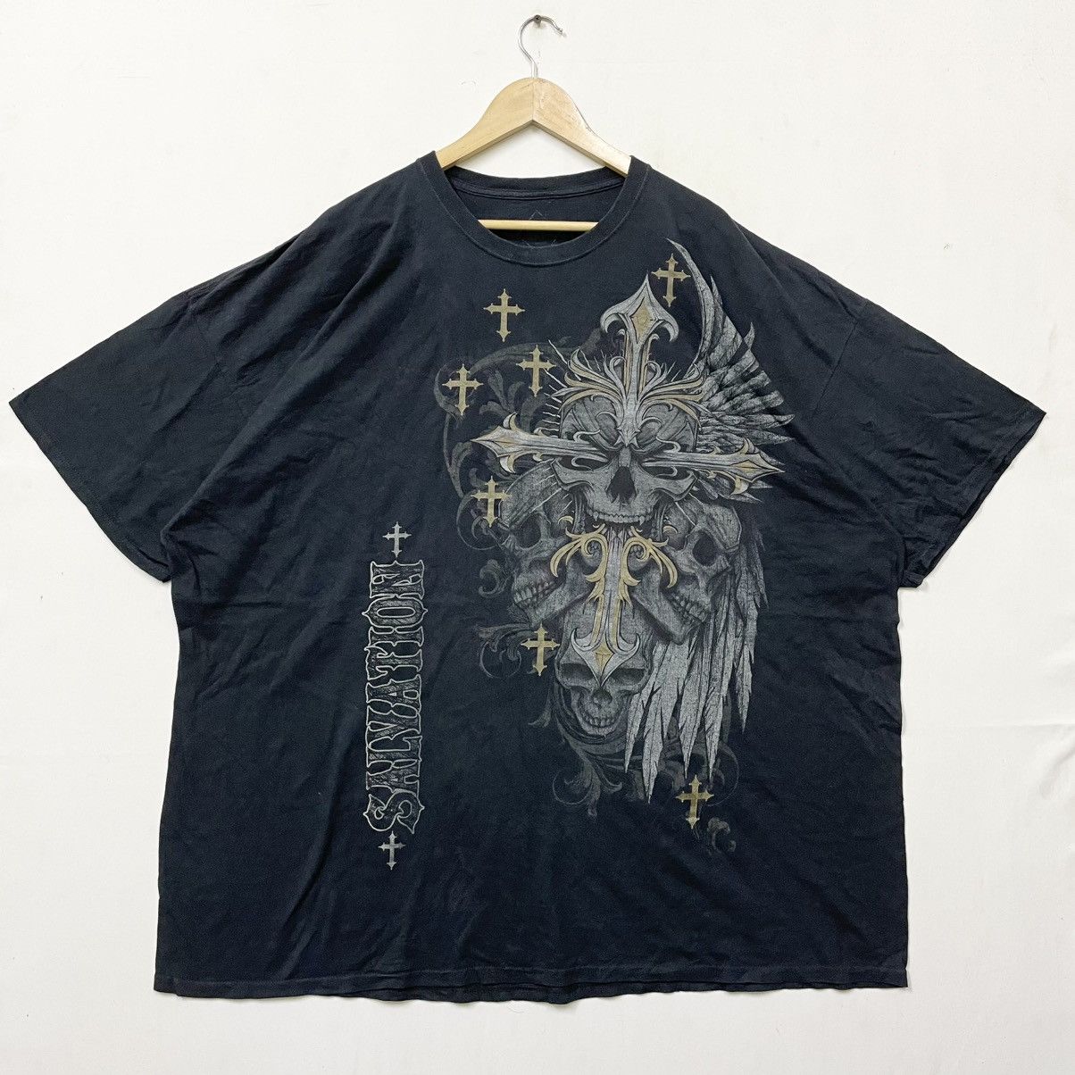 Affliction Vintage Salvation Cross 3d Print Big size Size US XXL / EU 58 / 5 - 1 Thumbnail