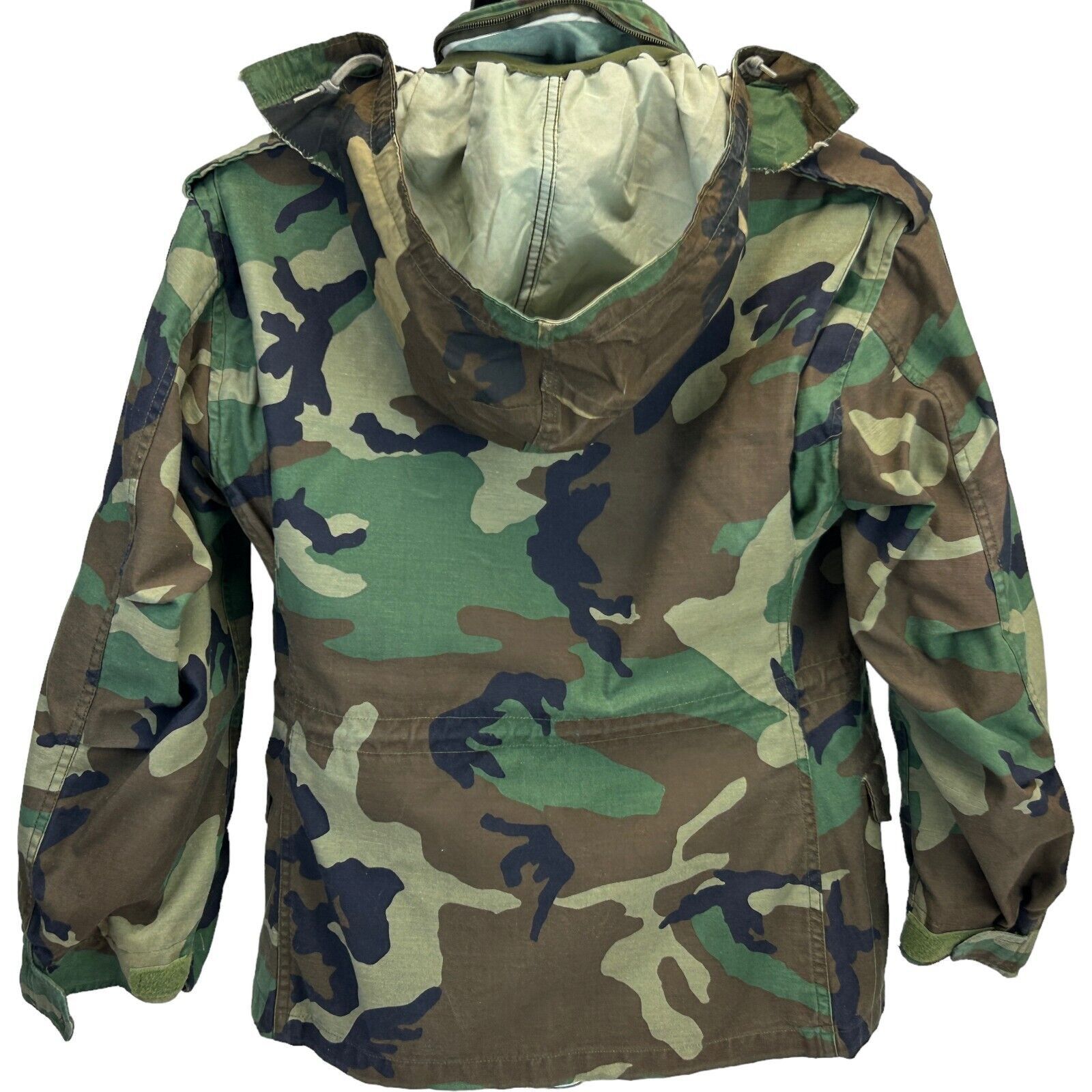 Vintage Vintage US Army Paratrooper Hooded Field Coat S Small Short Size US S / EU 44-46 / 1 - 3 Thumbnail