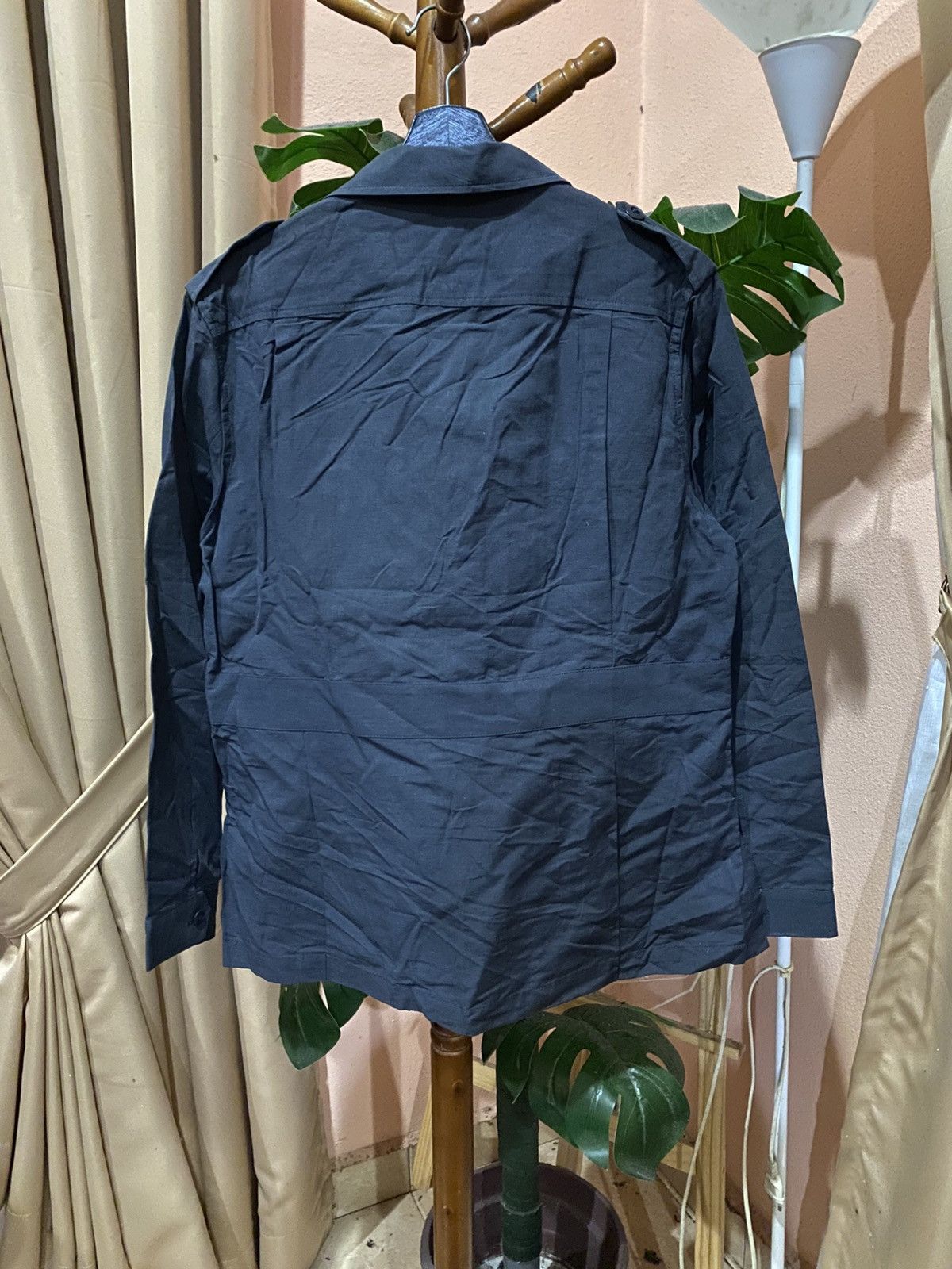 Japanese Brand Fukurou Japanese Workwear Field Jacket – Navy Four-Pocket Size US M / EU 48-50 / 2 - 7 Thumbnail
