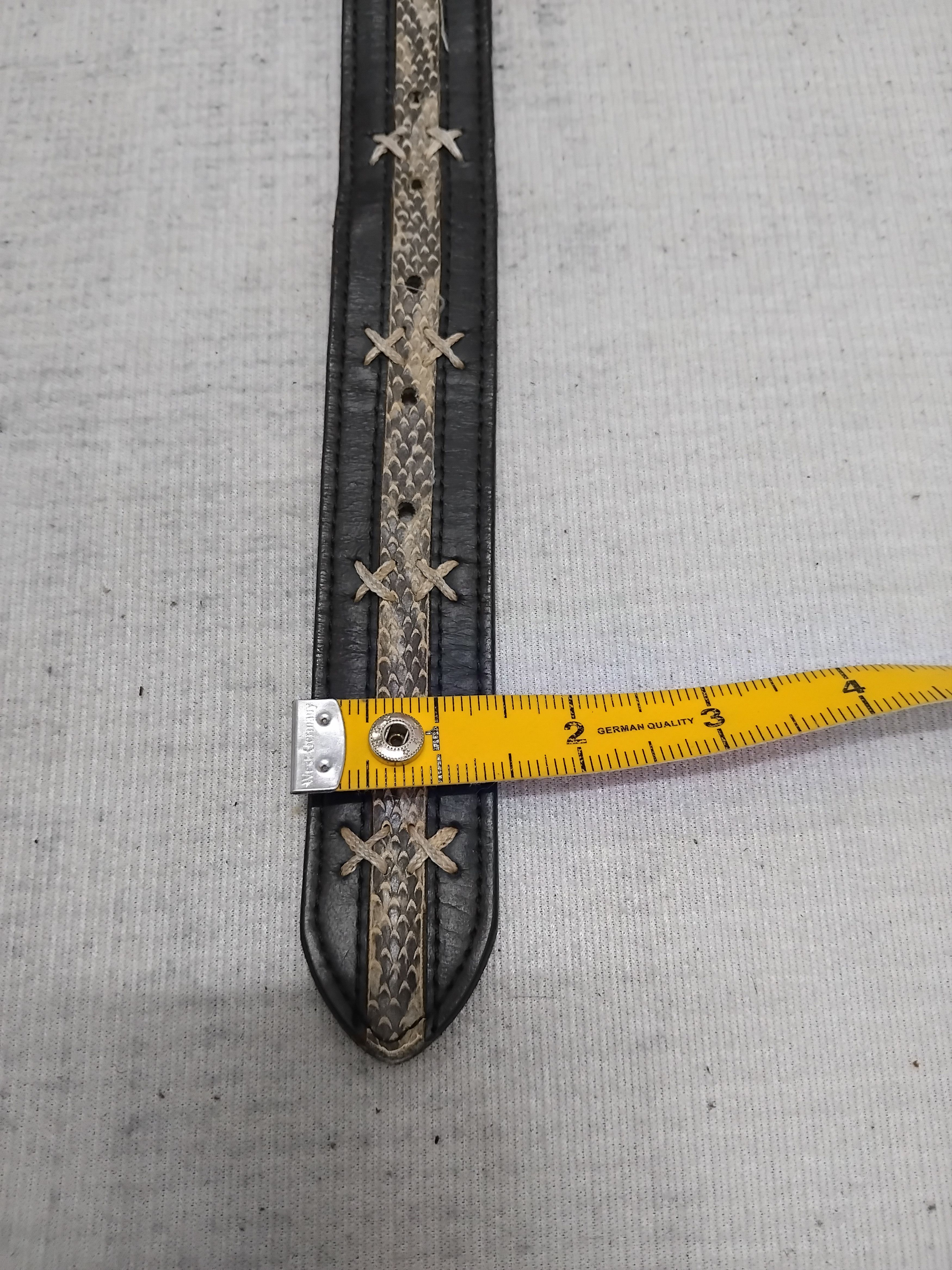 Comme Ca Ism 💥Comme ca ism snake skin leather belt Size ONE SIZE - 10 Thumbnail
