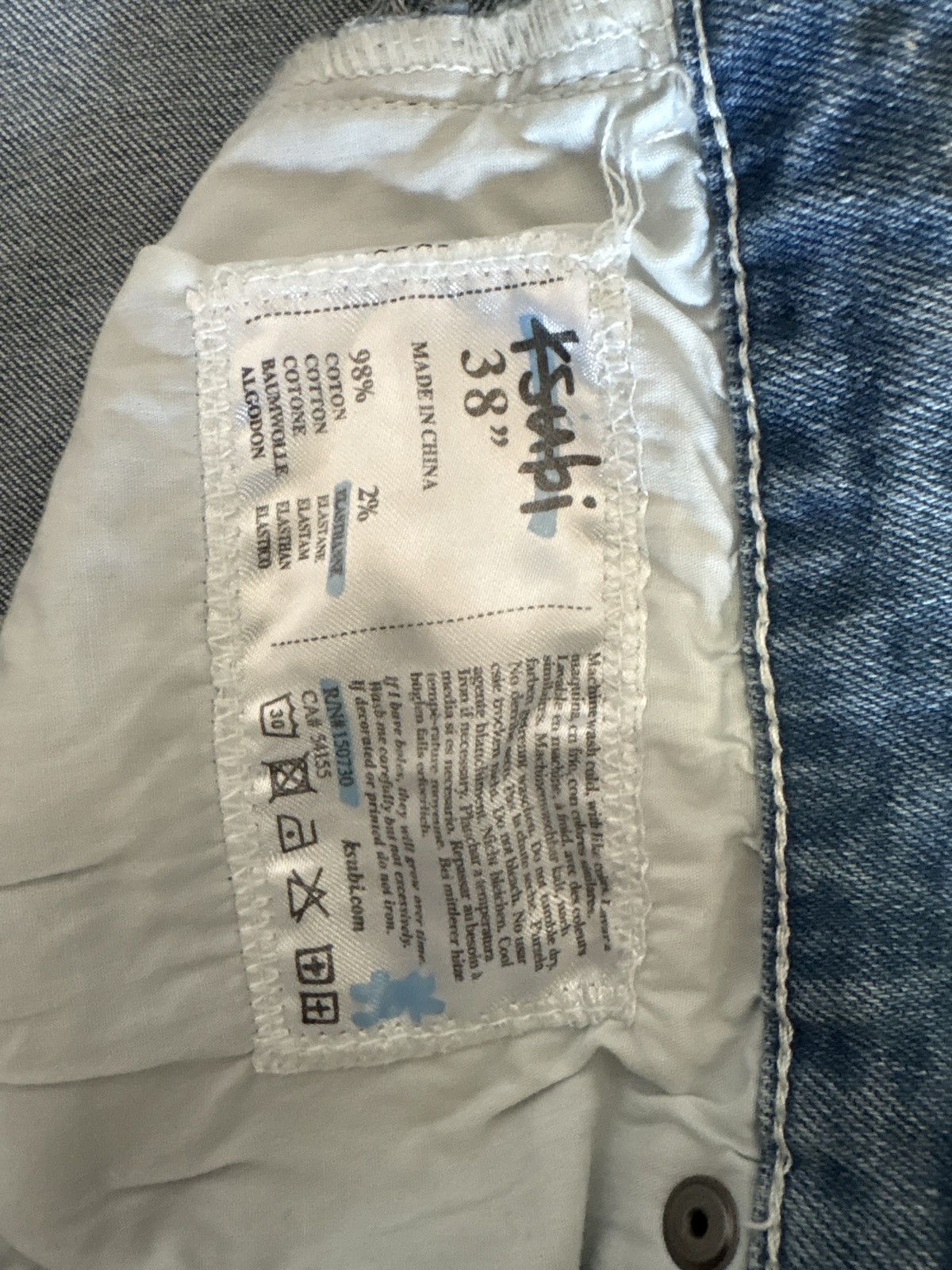 Ksubi Ksubi Ripped Jeans Size US 38 / EU 54 - 2 Thumbnail