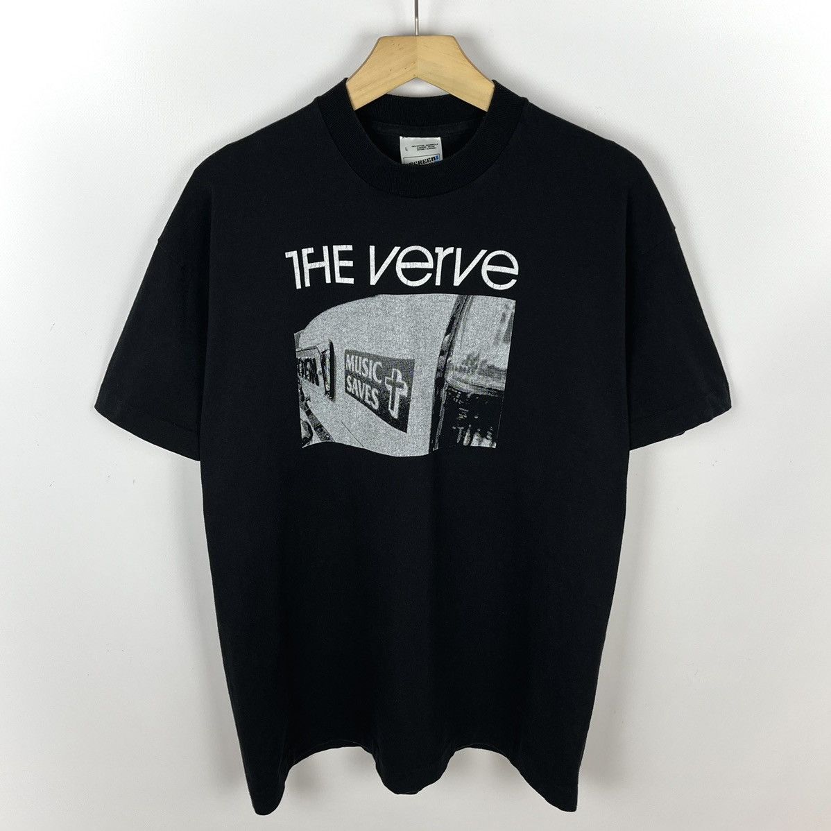 Band Tees Vintage The Verve Music Saves rock band tee 90’s Size US L / EU 52-54 / 3 - 1 Thumbnail