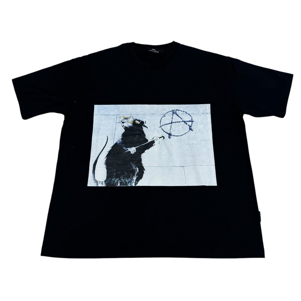 Japanese Brand MATIN AVENIR RAT GRAVITY BIG LOGO SHIRTS Size US XL / EU 56 / 4 - 1 Thumbnail