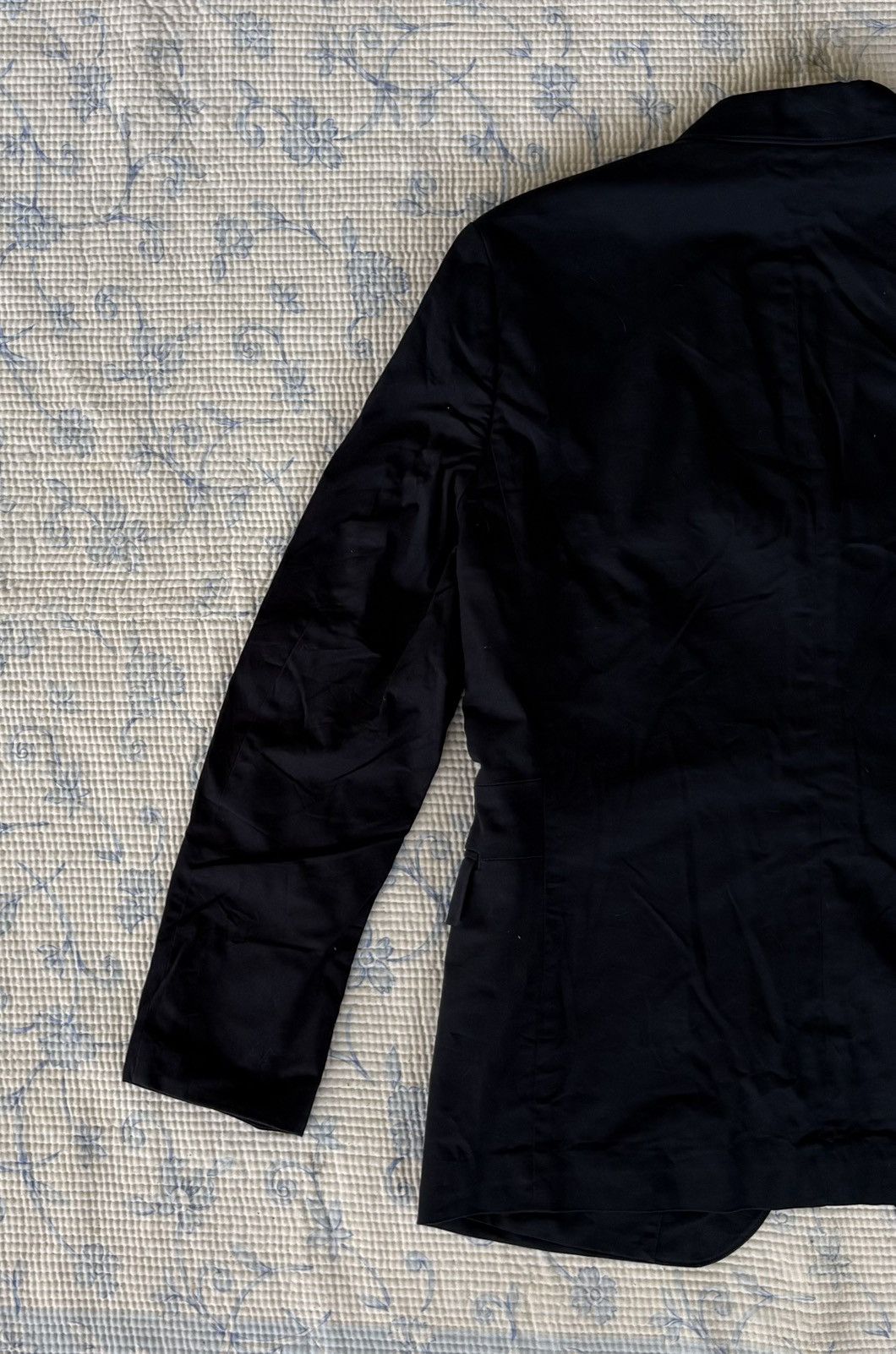 Lemaire Lemaire Blue Black Coat Size US M / EU 48-50 / 2 - 9 Thumbnail