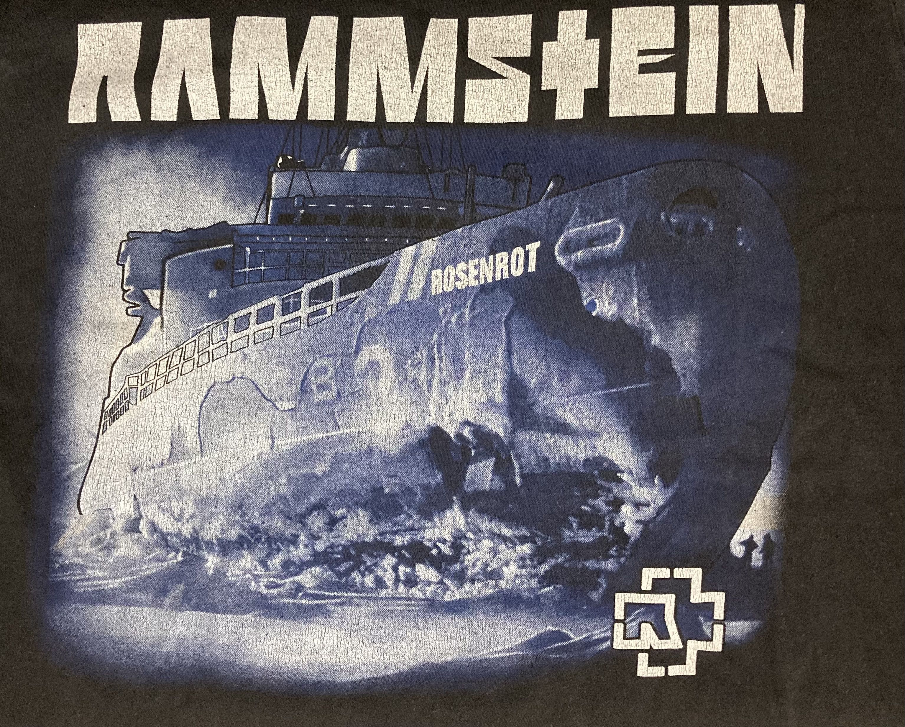 Band Tees × Vintage Vintage 2005 Rammstein Rosenrot T-Shirt Size US M / EU 48-50 / 2 - 4 Thumbnail