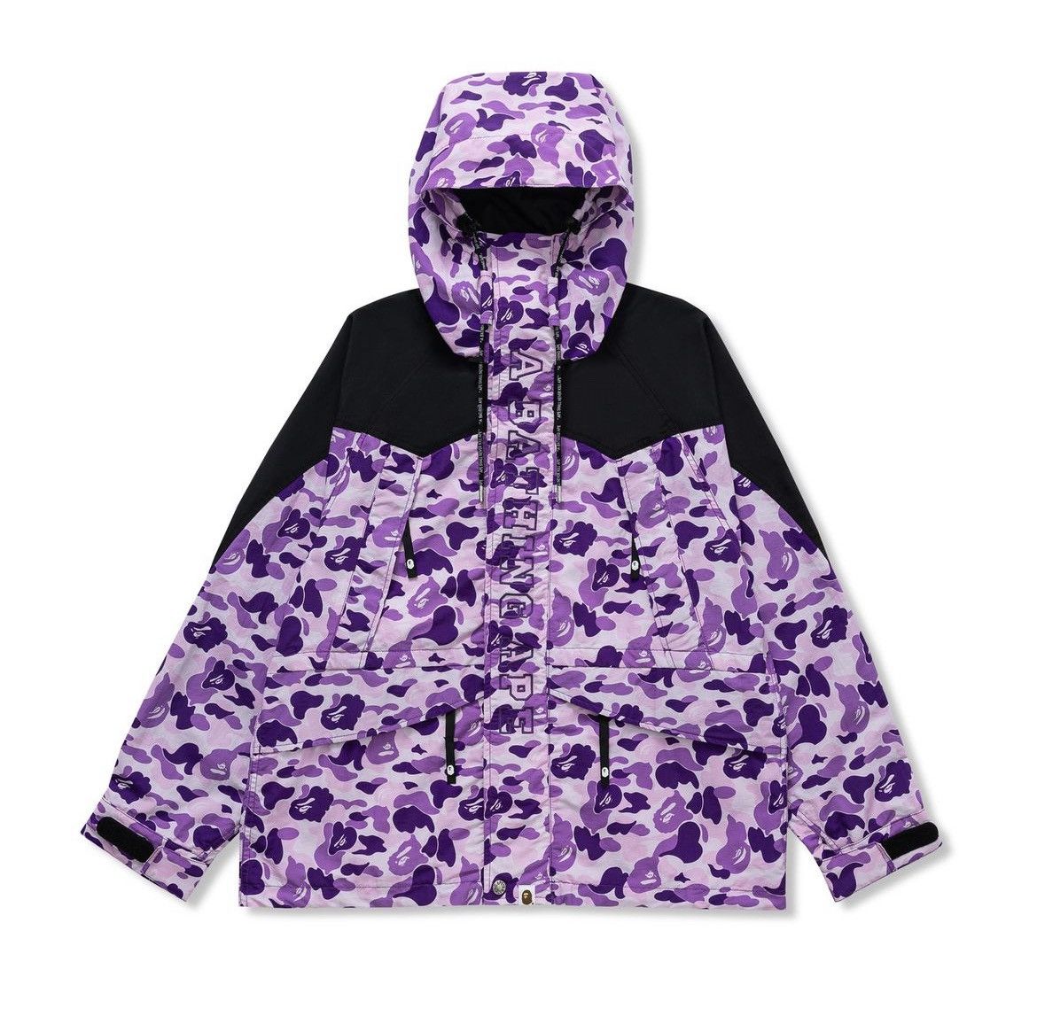 image of Bape Taipei 17Th Anniversary Snowboard Jacket in Purple, Men's (Size Small)