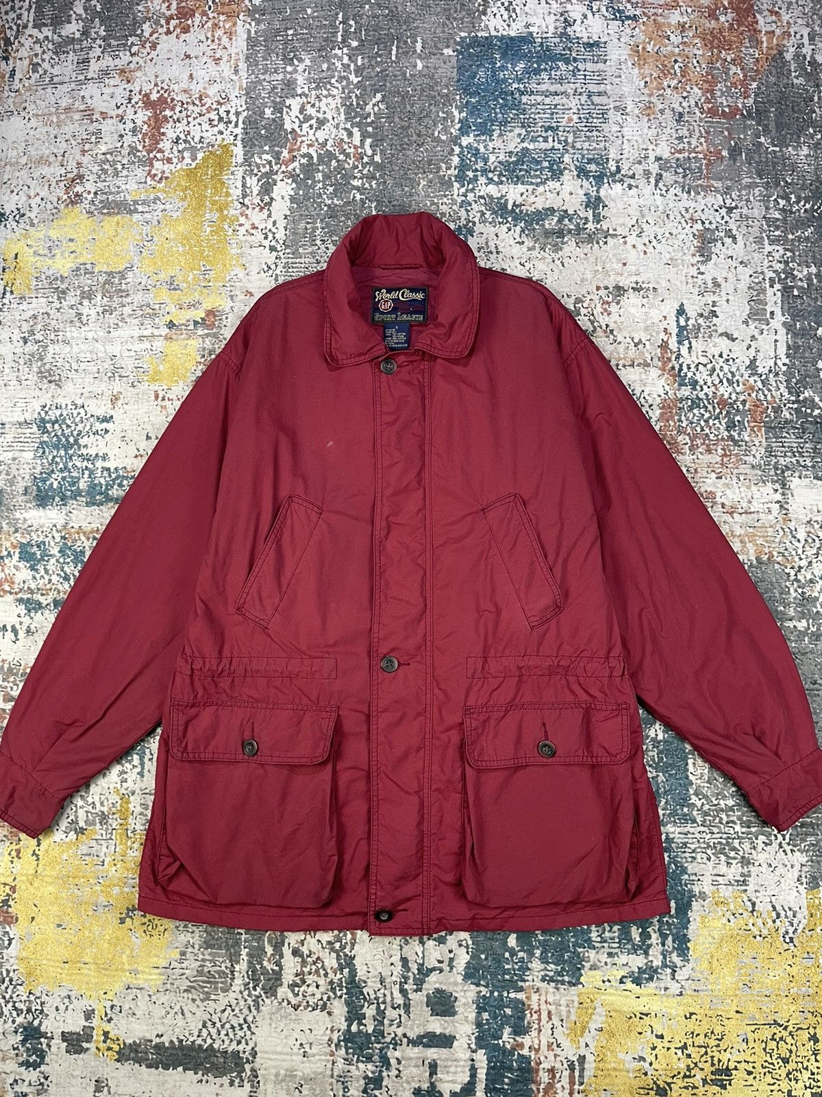 Gap Vtg 90s GAP World Classic Sport League Parkas Size US S / EU 44-46 / 1 - 1 Thumbnail