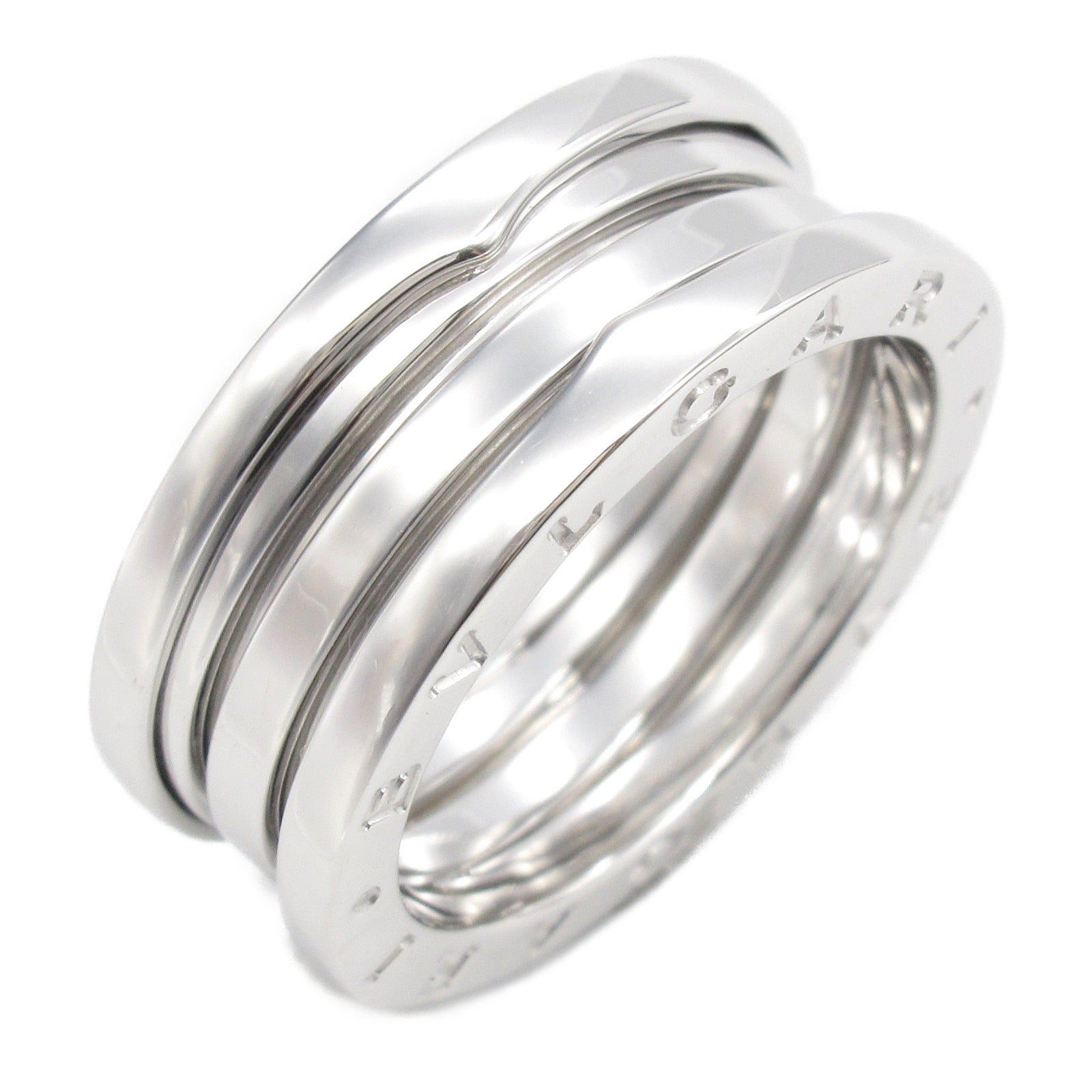 Bvlgari Bvlgari B Zero One Ring 3Belt K18Wg (White Gold) Silver Size ONE SIZE - 1 Thumbnail