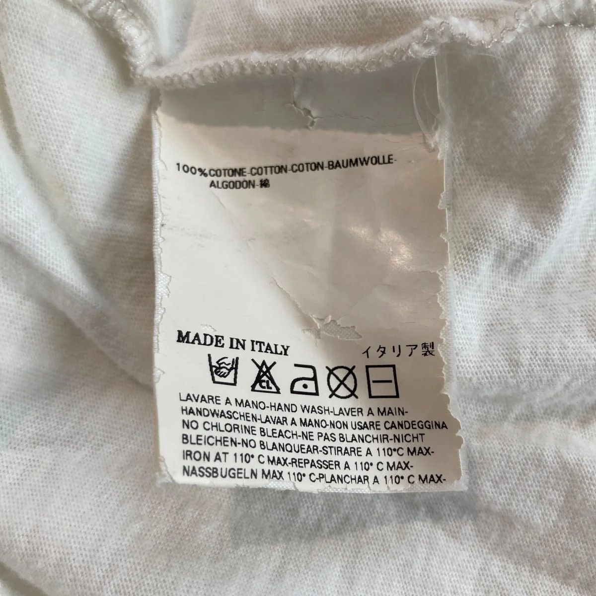 Maison Margiela SS09 Archive Allover Logo Tee Size US M / EU 48-50 / 2 - 5 Thumbnail