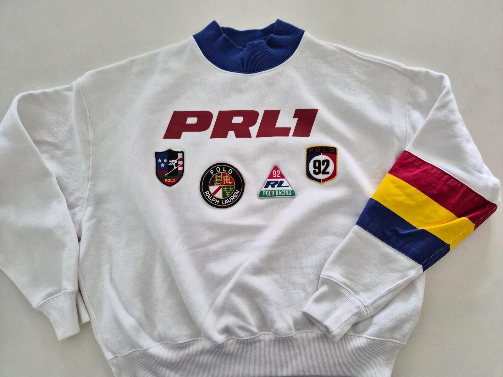Polo Ralph Lauren Polo Ralph Lauren PRL1 92 Racing Sweatshirt White Patch S Size US S / EU 44-46 / 1 - 2 Thumbnail