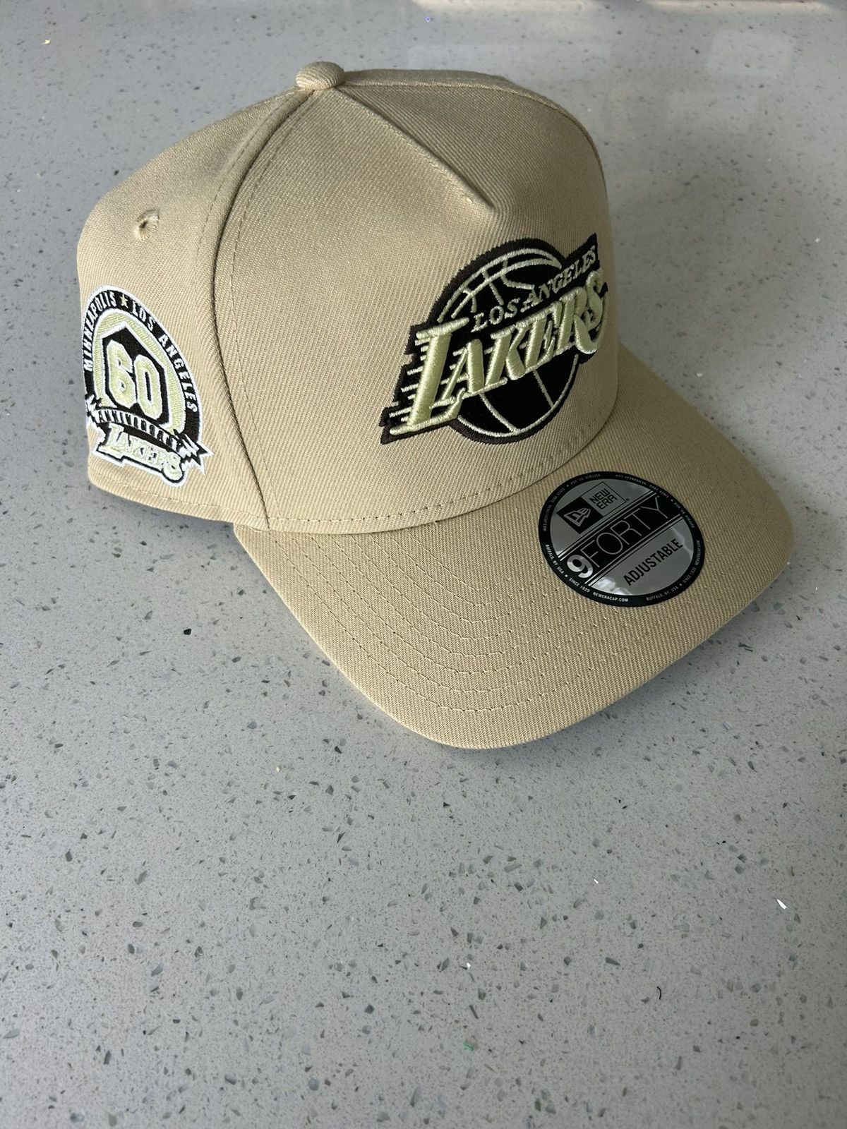 New Era Los Angeles lakers A-frame SnapBack side patch Size ONE SIZE - 1 Thumbnail