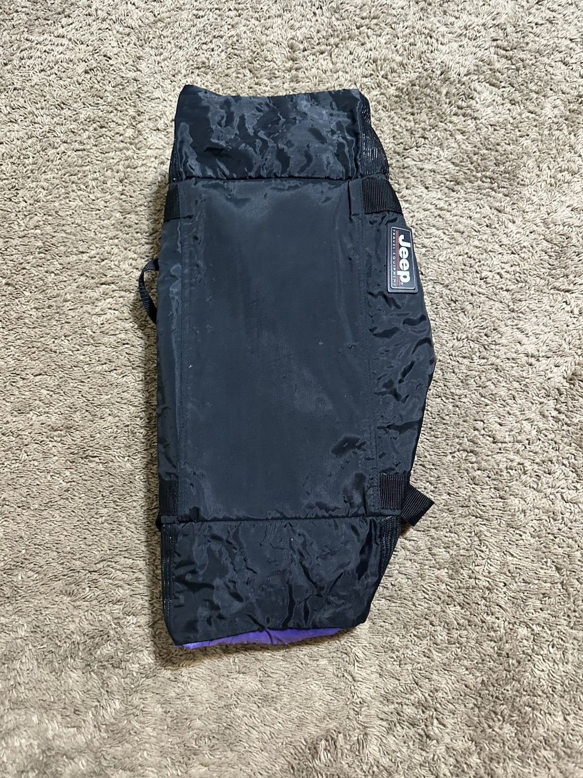 Jeep Vintage Jeep wrangler rubicon “triple black” duffel bag 90s Size ONE SIZE - 5 Thumbnail