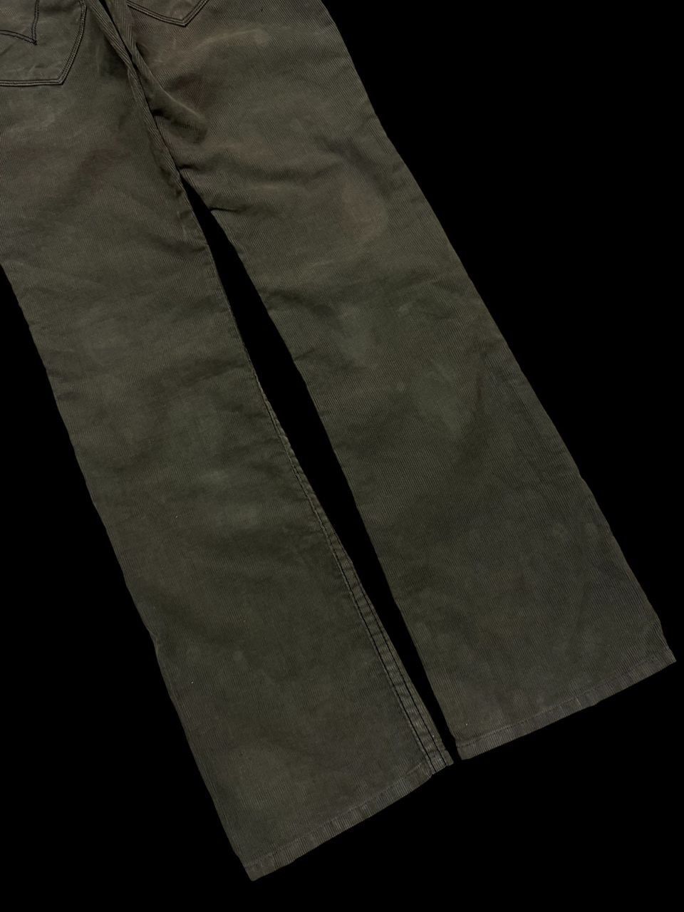 Levi's 💥Flare💥Vintage 90s Levi’s Black Star Bootcut Corduroy Size US 28 / EU 44 - 20 Thumbnail