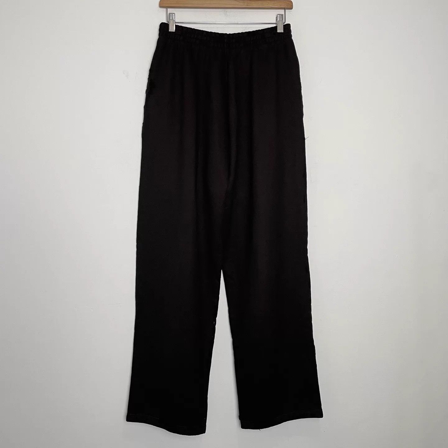 Balenciaga Black Casual Loose-Fit Drawstring Pants Size US 30 / EU 46 - 2 Thumbnail