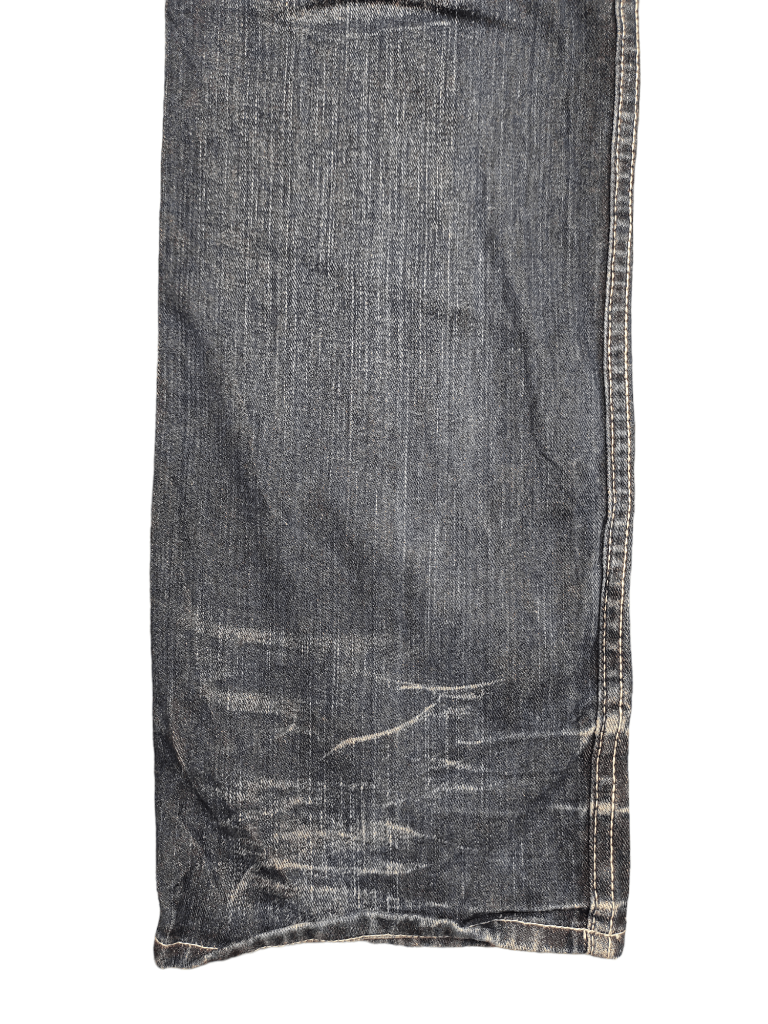 LOWBOX Lowbox Distress Faded Denim Jeans Undercovers Style Size US 34 / EU 50 - 13 Thumbnail
