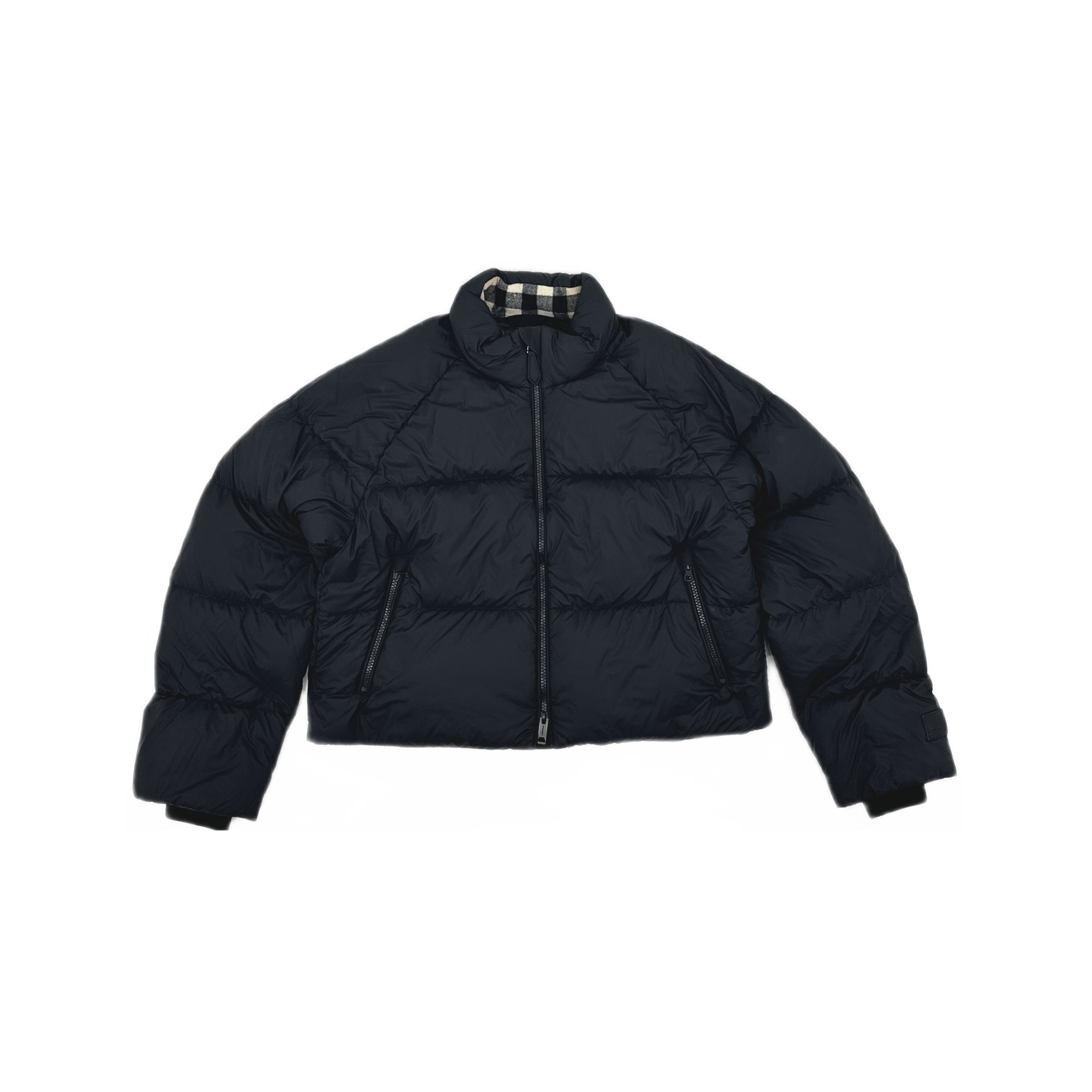 Burberry Burberry Check Lining Down Jacket Size L Size L / US 10 / IT 46 - 1 Thumbnail