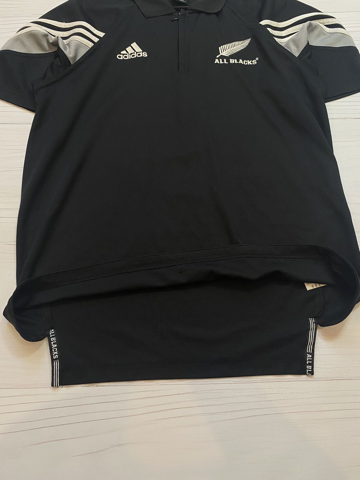 Adidas Vintage All Blacks 2003 New Zealand rugby y2k t shirt Size US S / EU 44-46 / 1 - 5 Thumbnail