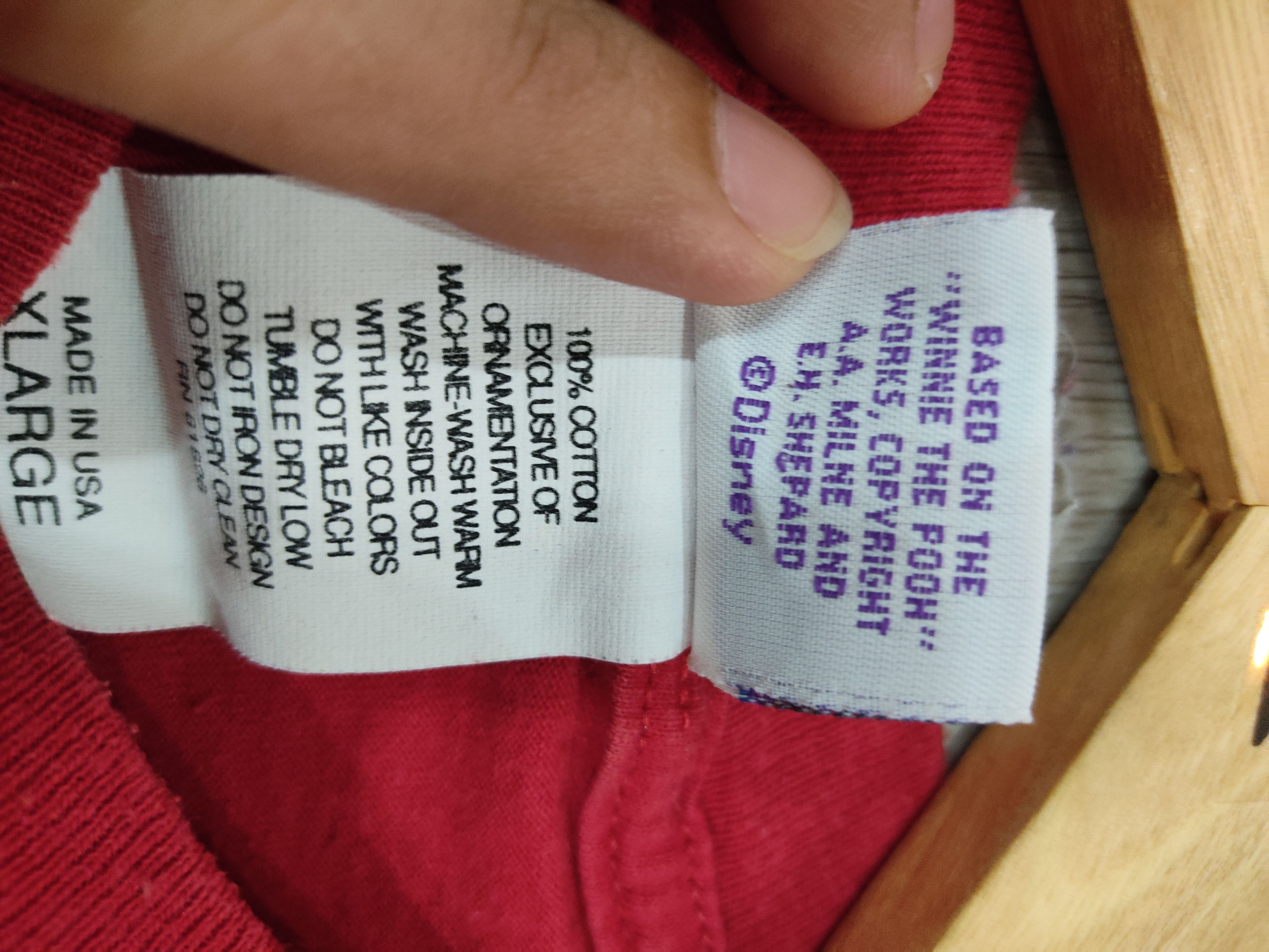Vintage WINNIE THE POOH Size US XL / EU 56 / 4 - 8 Thumbnail