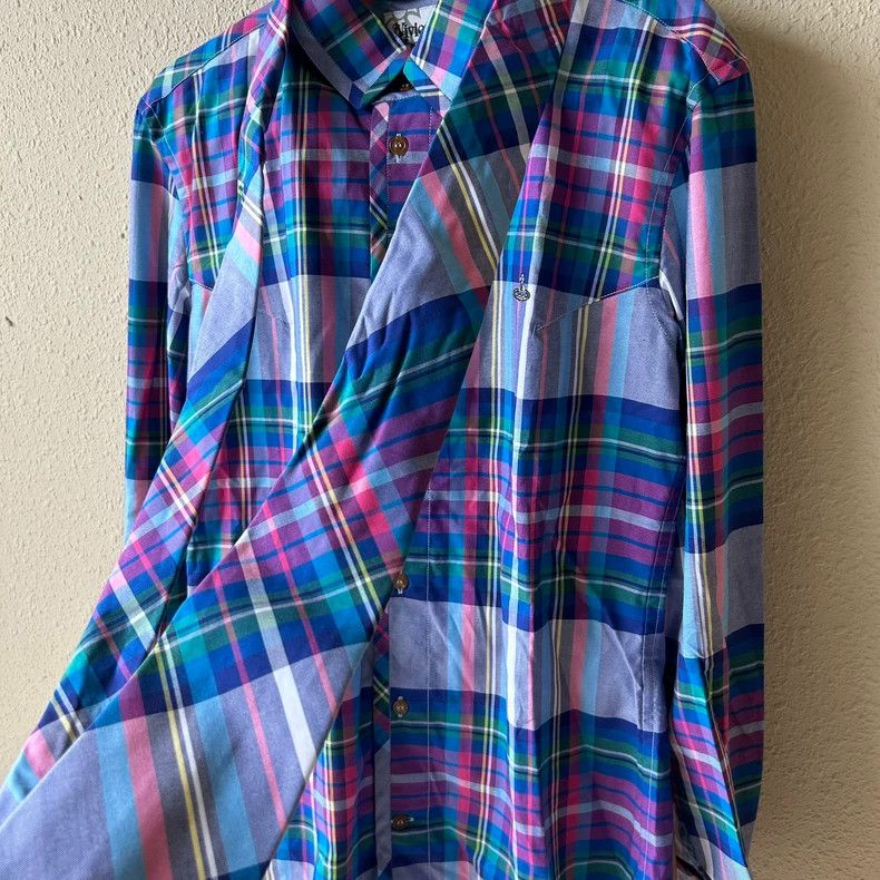 Vivienne Westwood Vivienne Westwood Plaid tie bow shirt Size M / US 6-8 / IT 42-44 - 4 Thumbnail