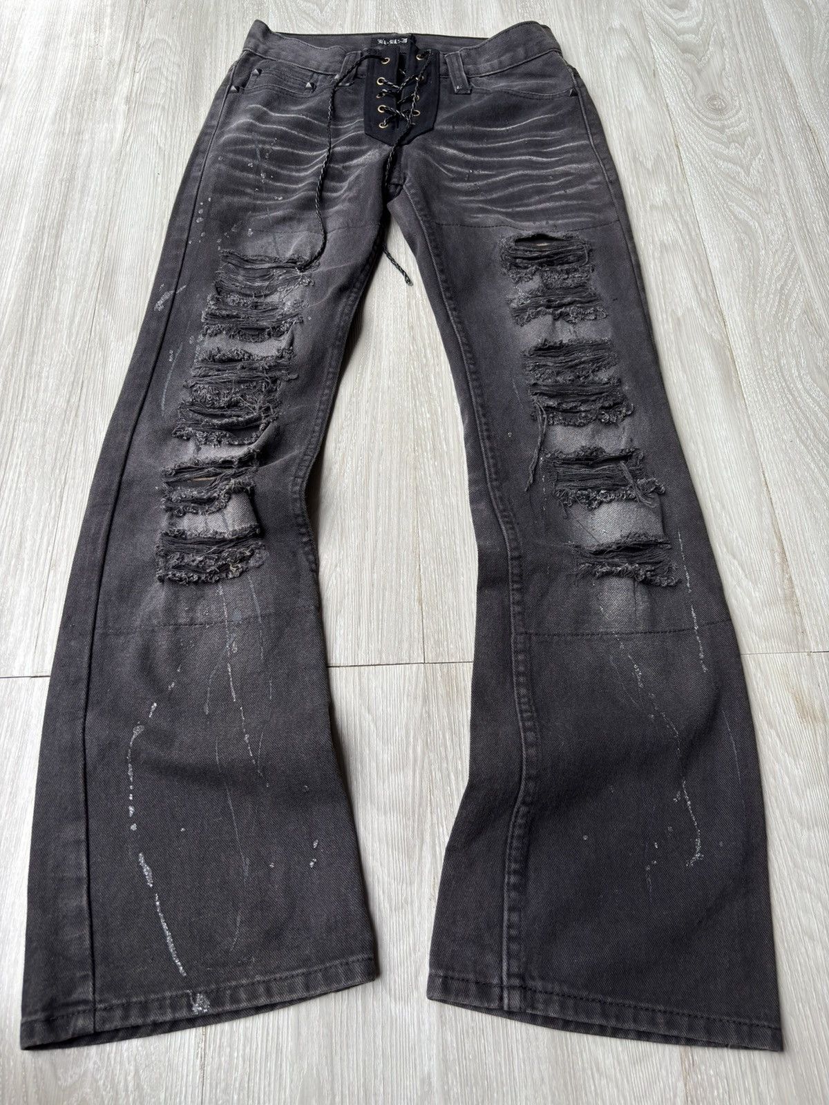 ☆archive Lolita Jeans☆ black flare 27 L PNP88673FLAT_grande.jpg?v=