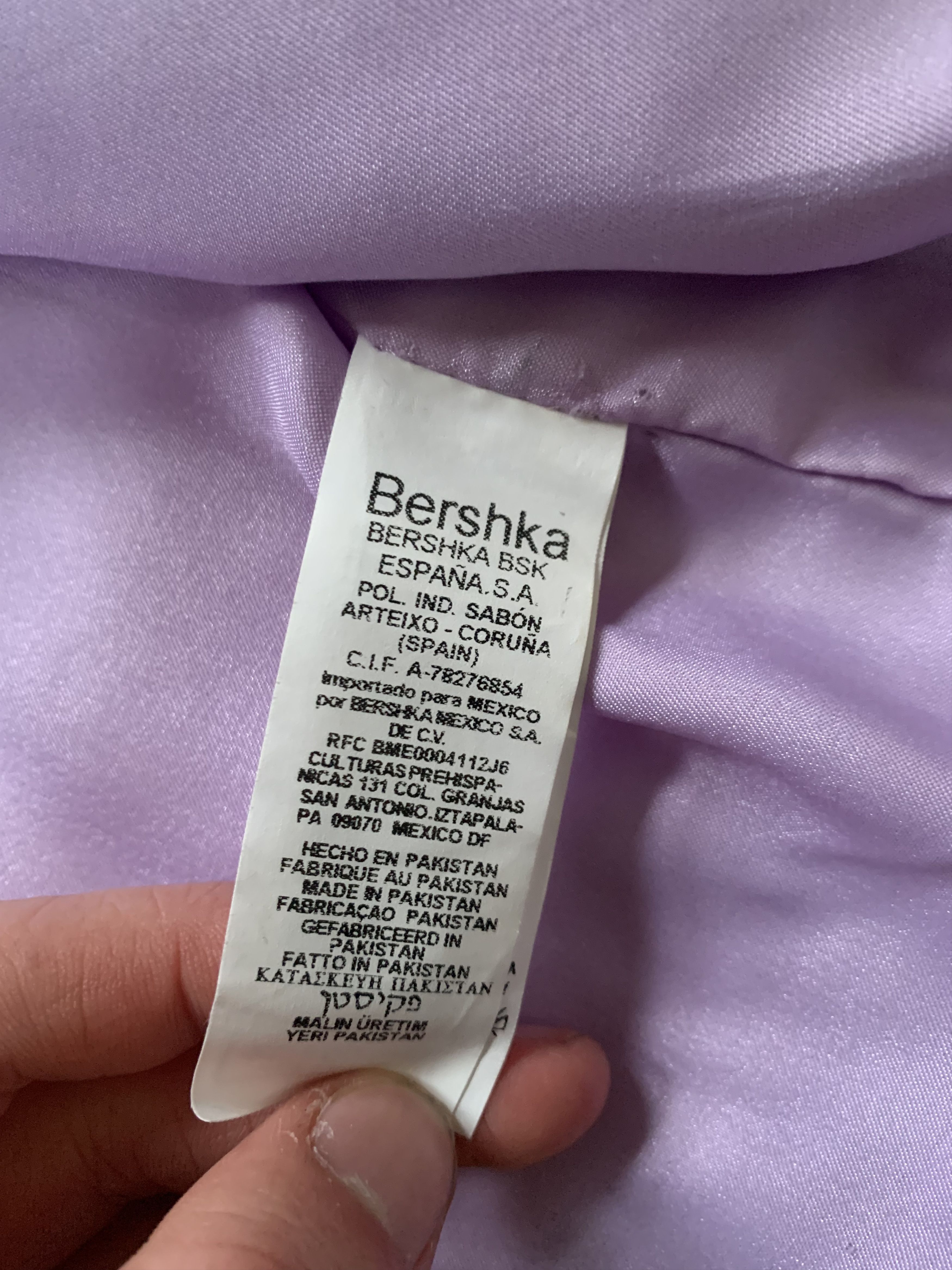 Other Womens Bershka Pink Biker Leather Jacket Size L / US 10 / IT 46 - 7 Thumbnail