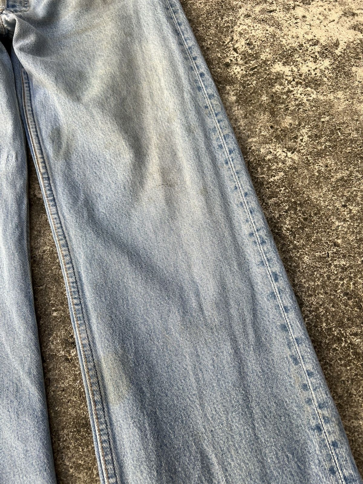 Levi's Vintage 90’s Levi’s 501xx Faded Distressed Mud Wash Jean#USA Size US 32 / EU 48 - 9 Thumbnail