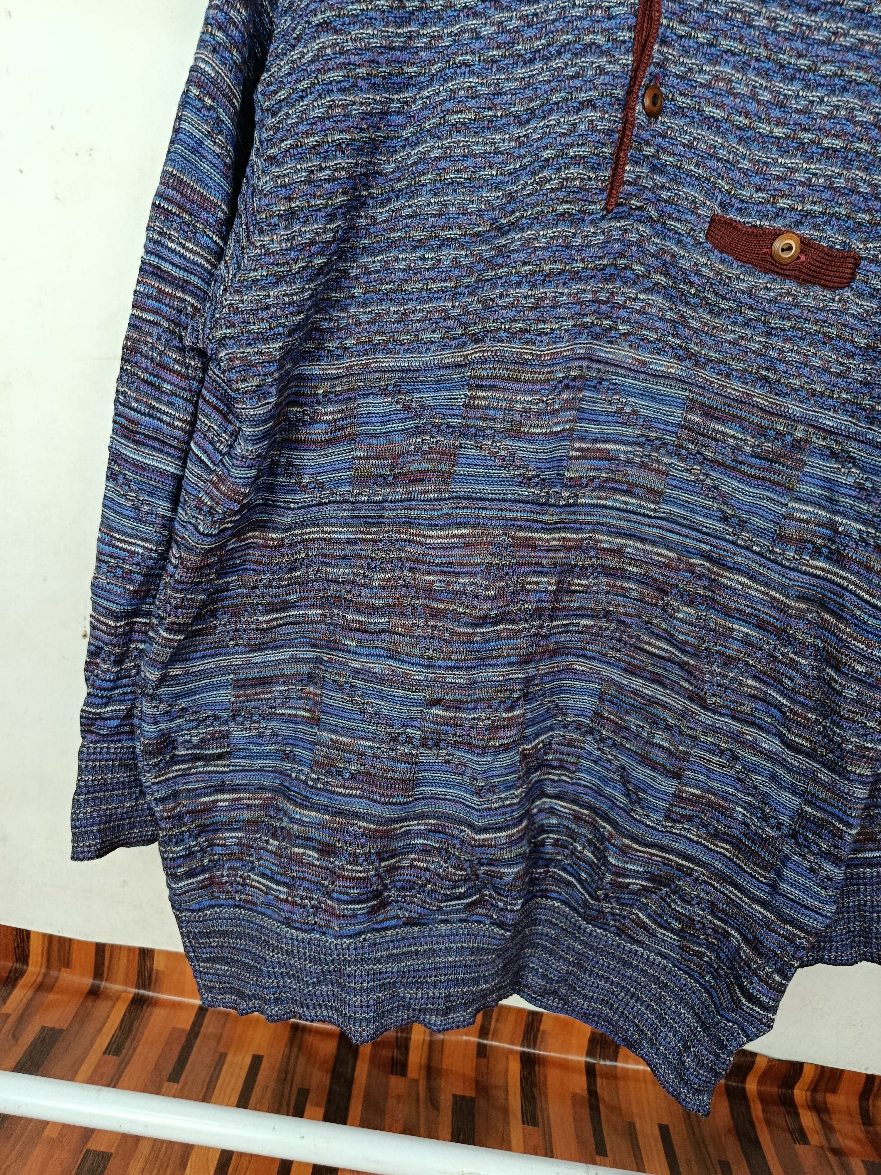 Alfred Dunhill Vintage Alfred Dunhill 3D Knitwear Long sleeve Size US L / EU 52-54 / 3 - 2 Thumbnail
