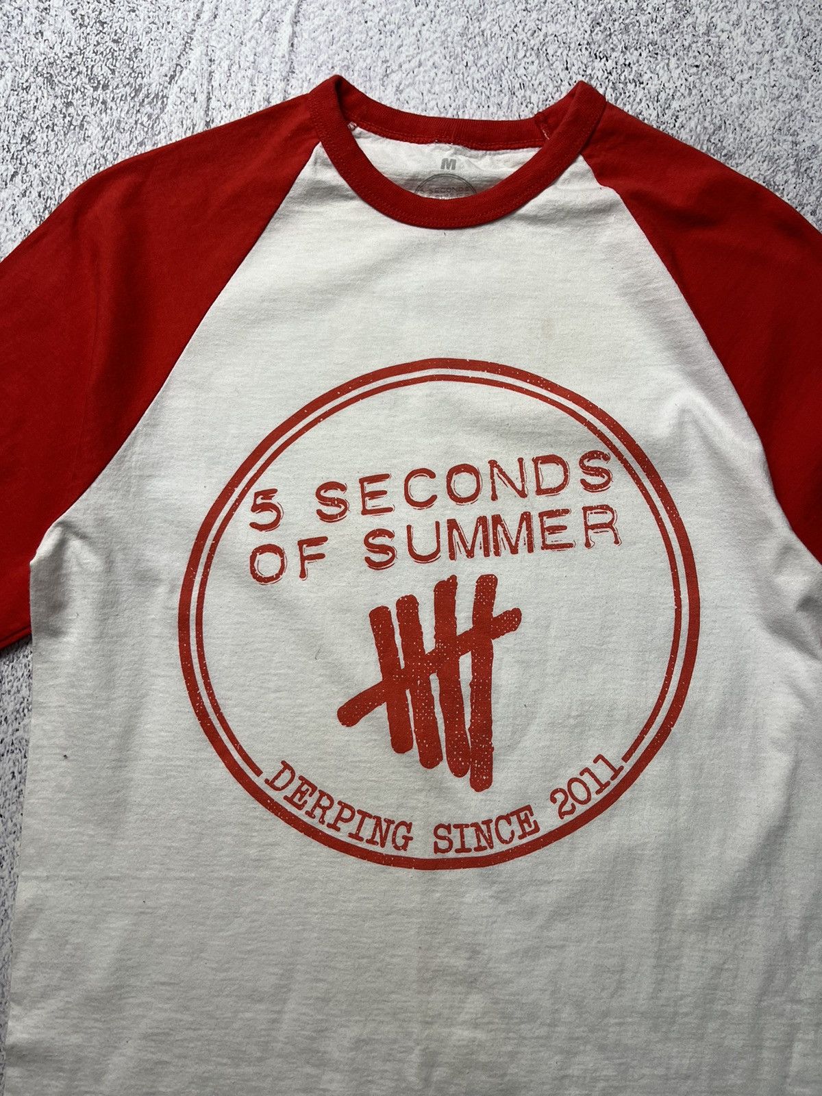 Band Tees 5 Seconds Of Summer Vintage Rock Band Longsleeve Size US M / EU 48-50 / 2 - 10 Thumbnail