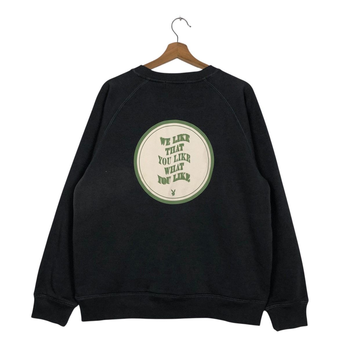 Other 📌Vintage Sweatshirt Playboy Big Logo Over Print Design Size US XL / EU 56 / 4 - 9 Thumbnail