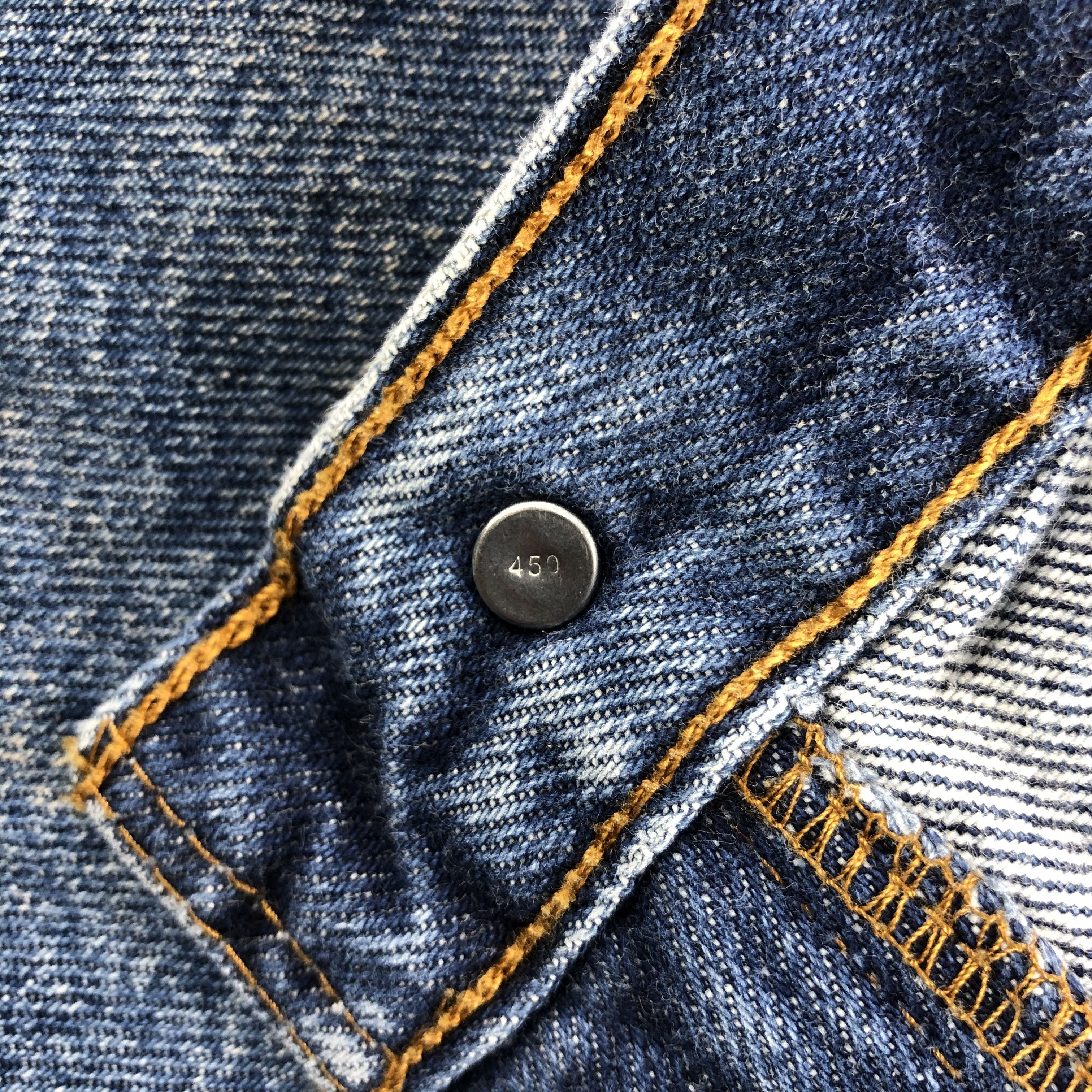 Levi's Vintage Levis Jeans Lot 505 Faded Blue Denim-J967 Size US 39 - 9 Thumbnail
