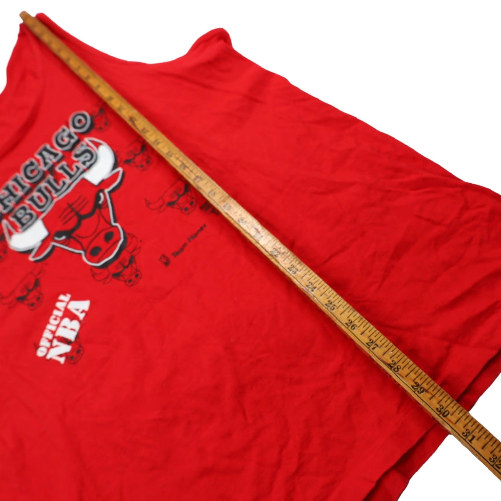 NBA VINTAGE Hanes Chicago Bulls Tank Top Shirt XL Men Red Notes 90s Graphic Hanes USA Made Basketball Mens Team NBA Size US XL / EU 56 / 4 - 6 Thumbnail
