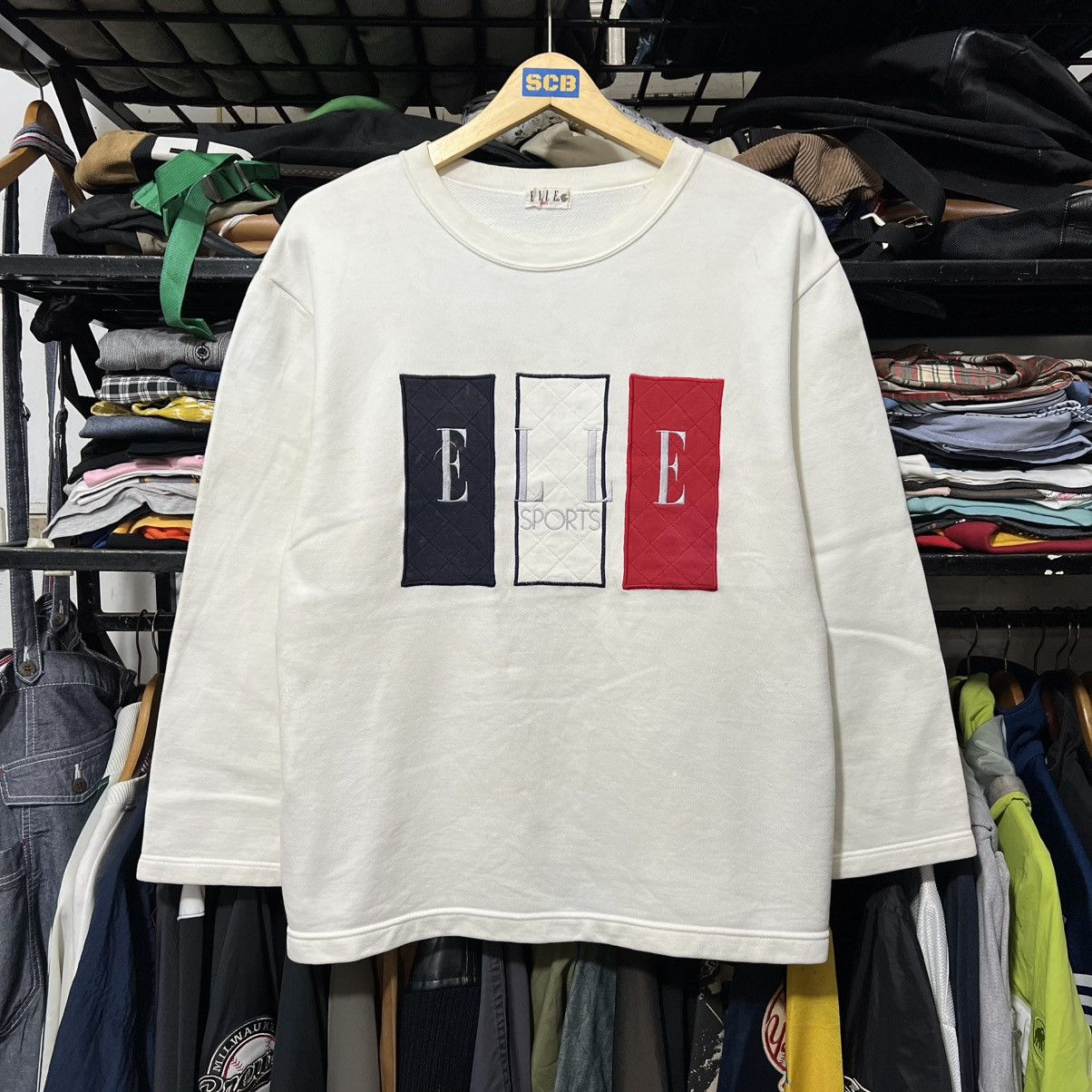 Vintage Vintage elle sport sweatshirt crewneck Size US S / EU 44-46 / 1 - 3 Thumbnail